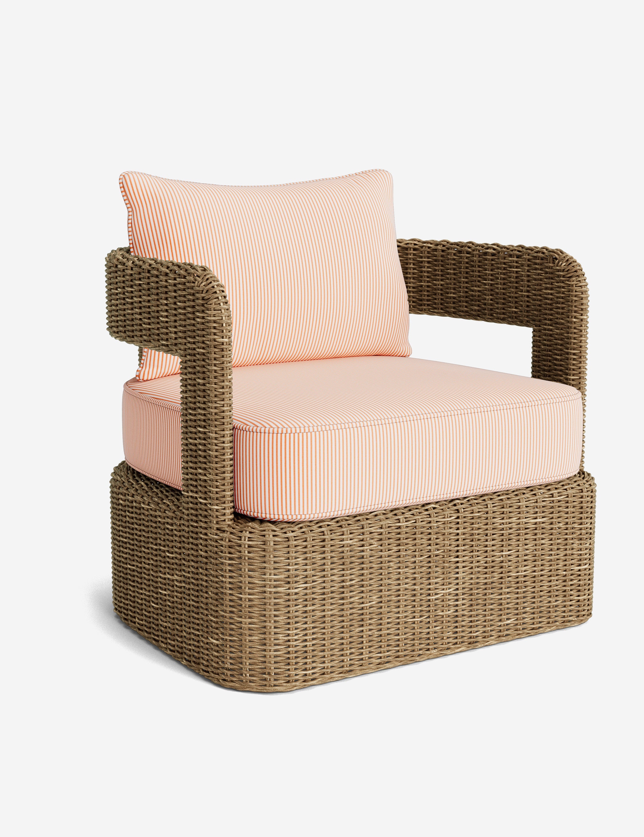 Lulu and Georgia Hadler Outdoor Swivel Lounge Chair - view 27