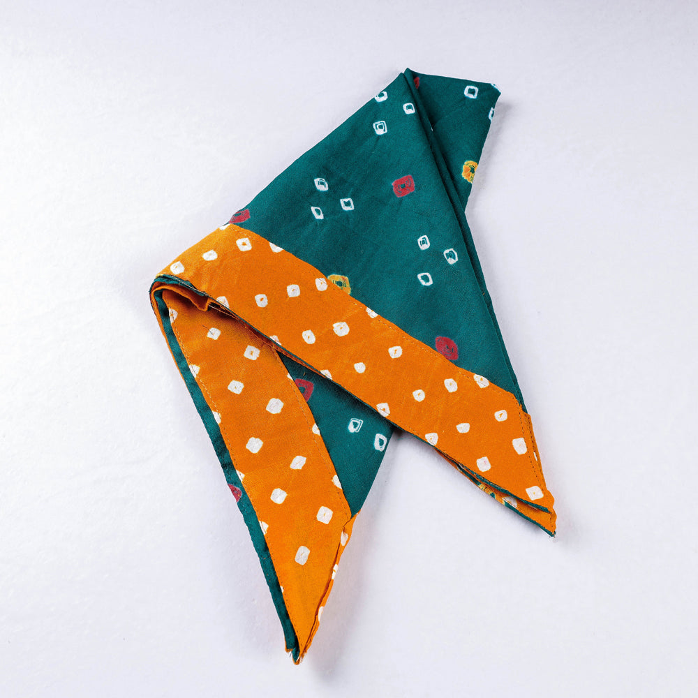 NOORI BAZAR Bandhani Tie-dye Cotton Bandana