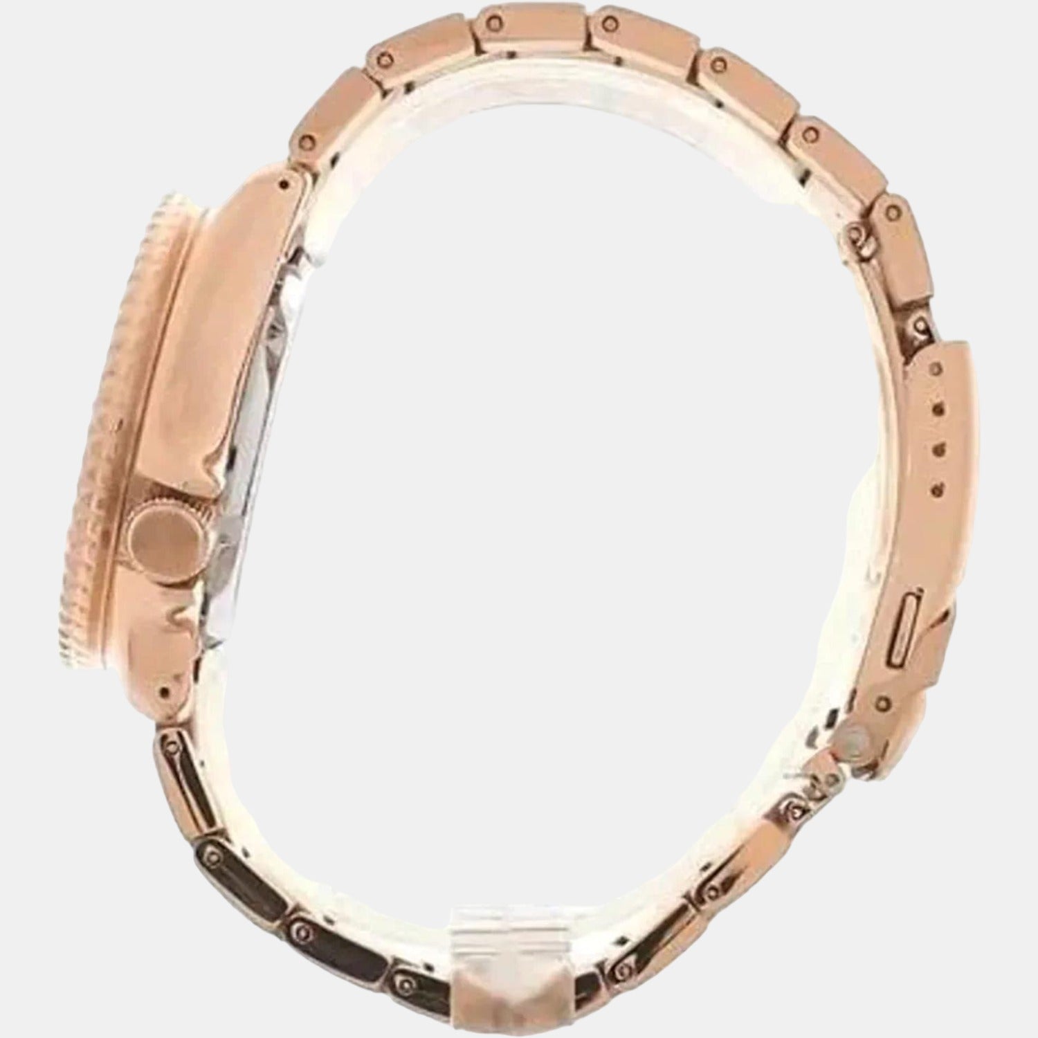 Seiko 5 Sports Men Automatic Rose Gold Dial Analog Stainless Steel Watch SRPE72K1 - view 3
