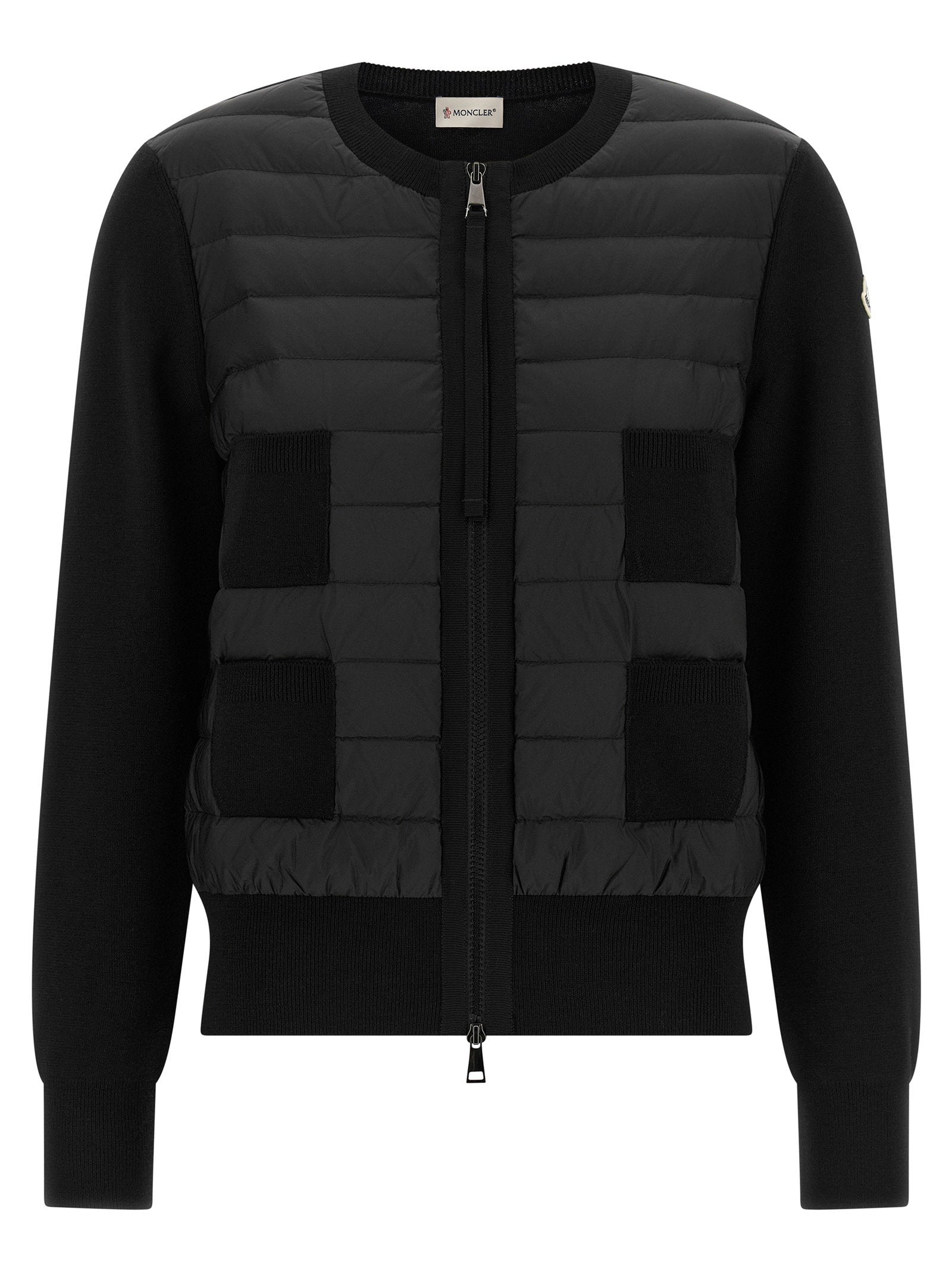 Moncler Padded Cardigan – 100% polyamide
