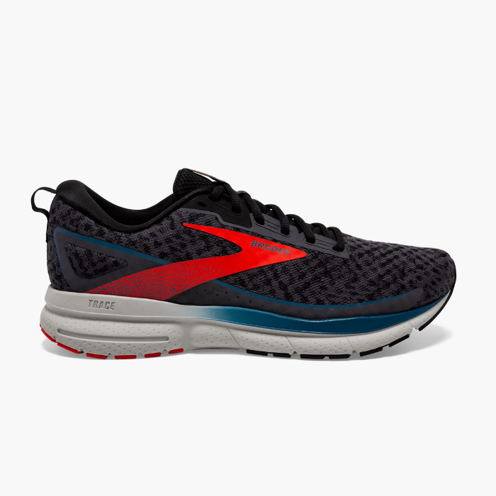 HYPE ELIXIR Brooks Running Trace 3 Blackened Pearl/Red/Blue