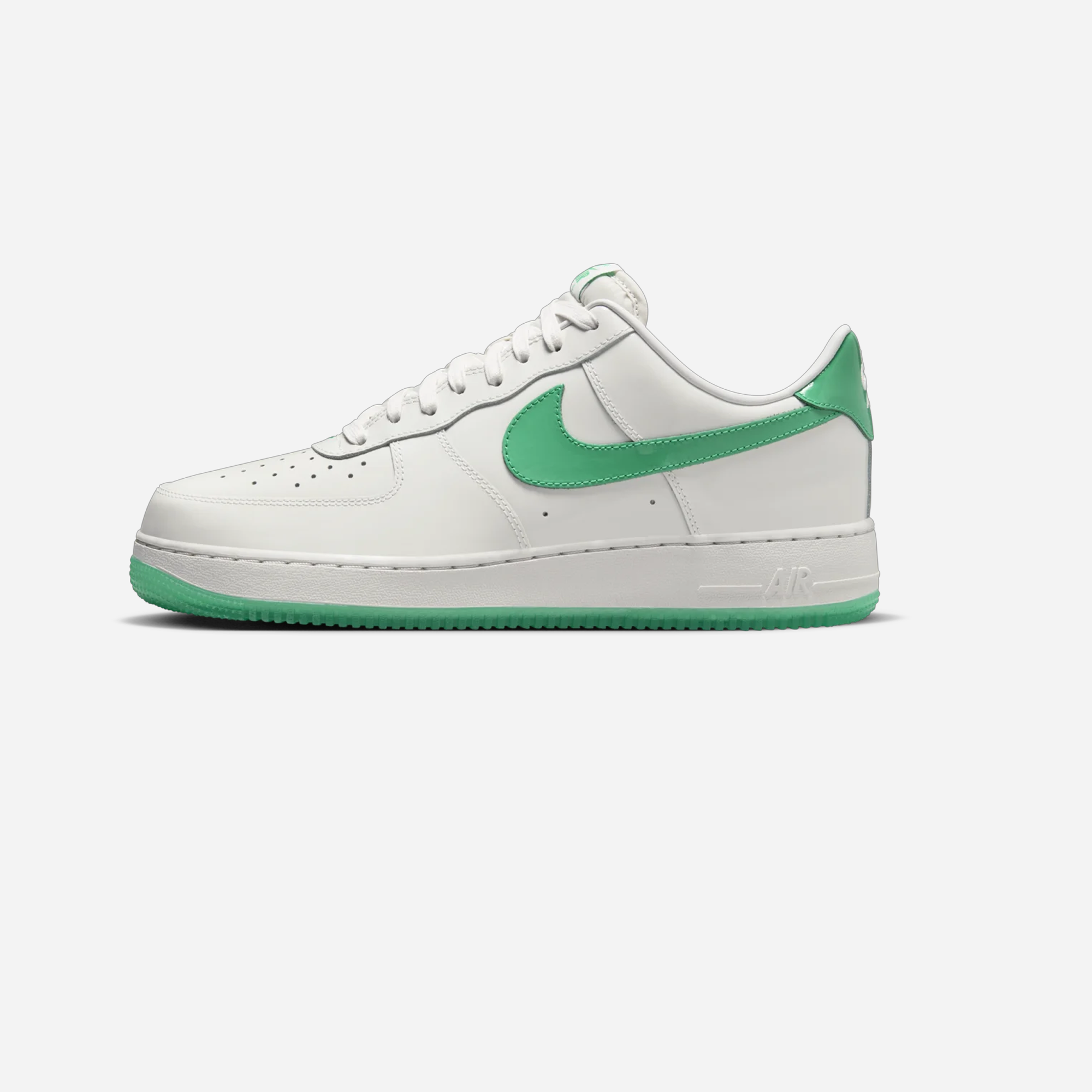 Nike Air Force 1 Low '07 Patent Platinum Tint Stadium Green - view 2