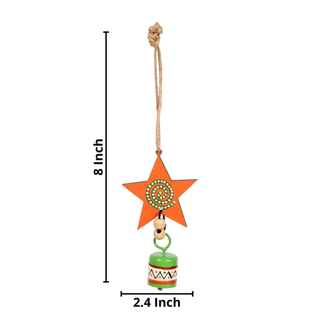 ART CREATIONS BY SUMAN SONTHALIA Aakriti Art Creations Wooden & Metal Wind Chimes for Home & Decorations - view 3