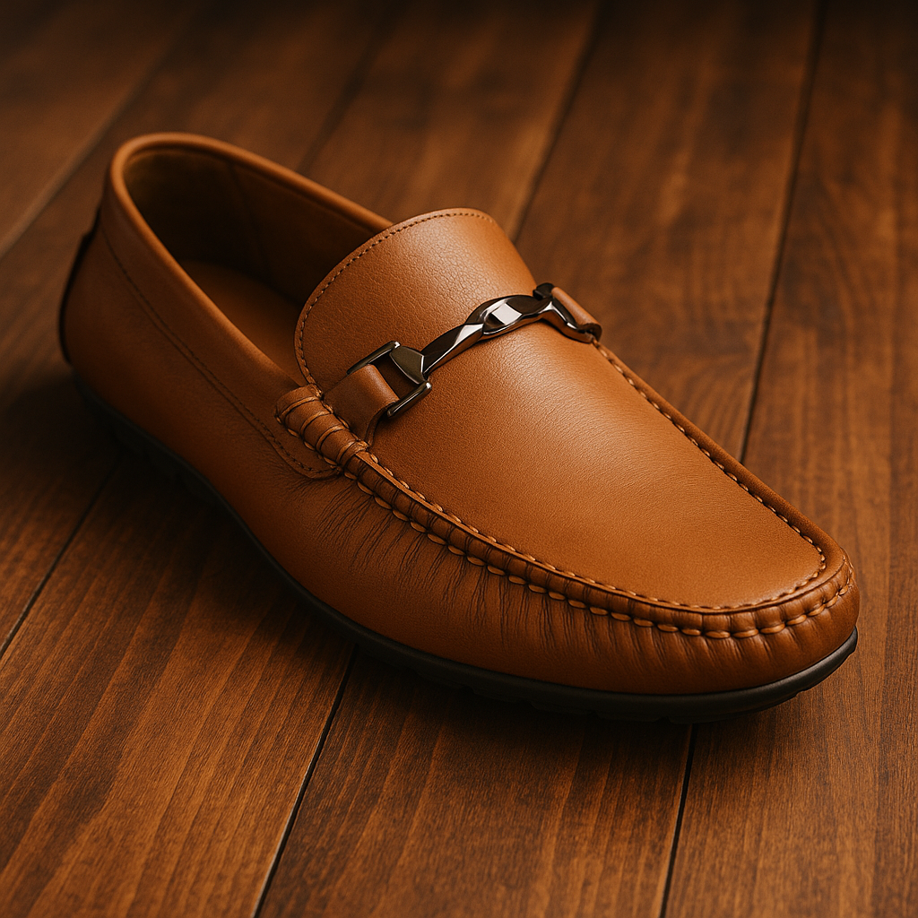 egoss-shoes Egoss Leather Loafers Shoes For Men