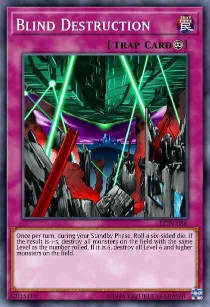 Yu-Gi-Oh! Blind Destruction - LON-086 - Common - Unlimited