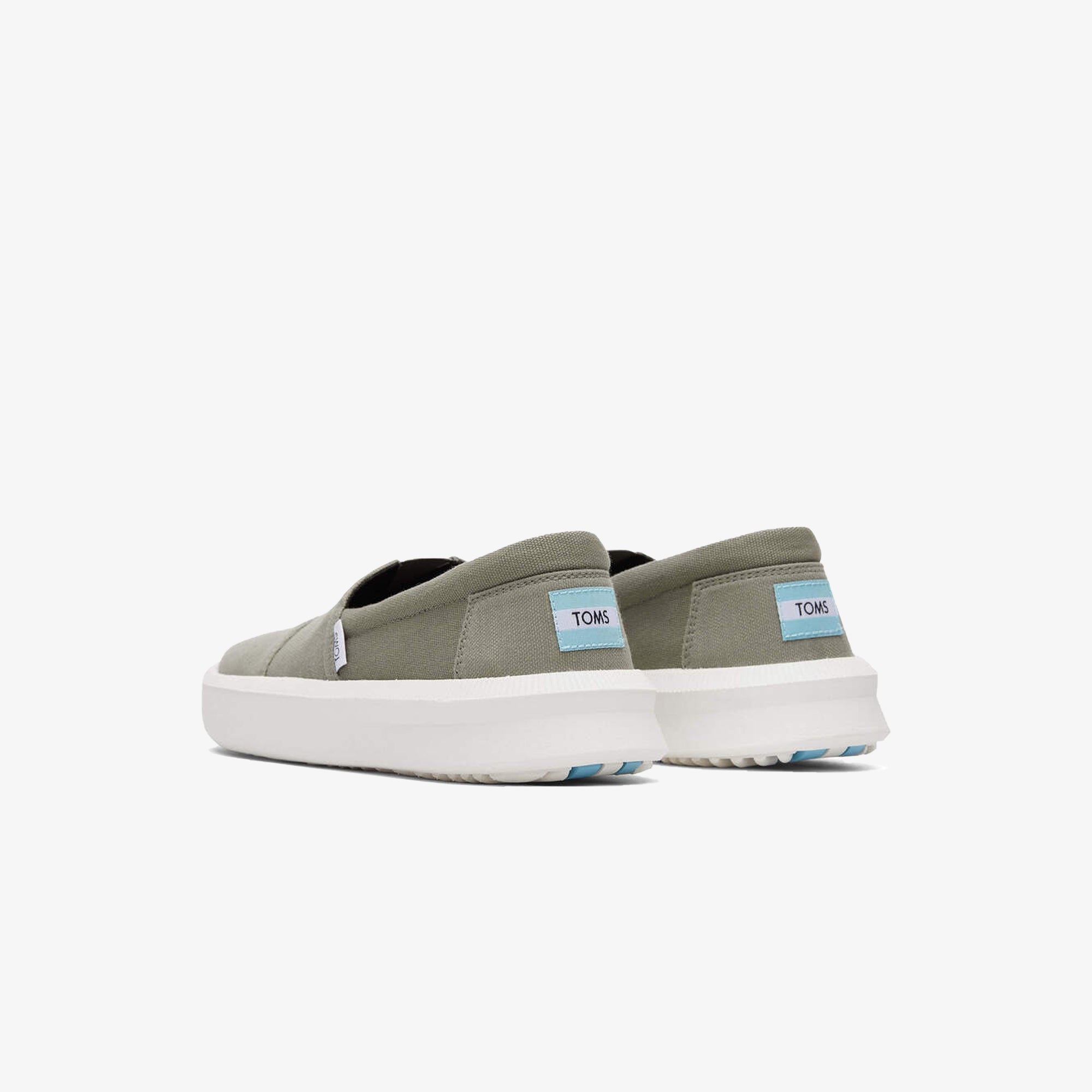 Toms | ROVER TRAINERS RECYCLED COTTON { VETIVER GREY - view 2