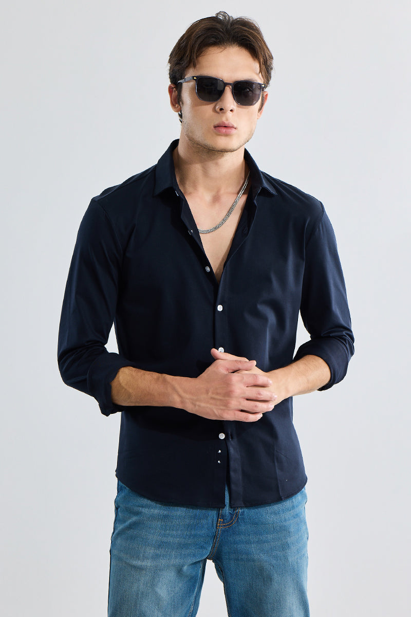 SNITCH EasyFlex Navy Shirt - view 4