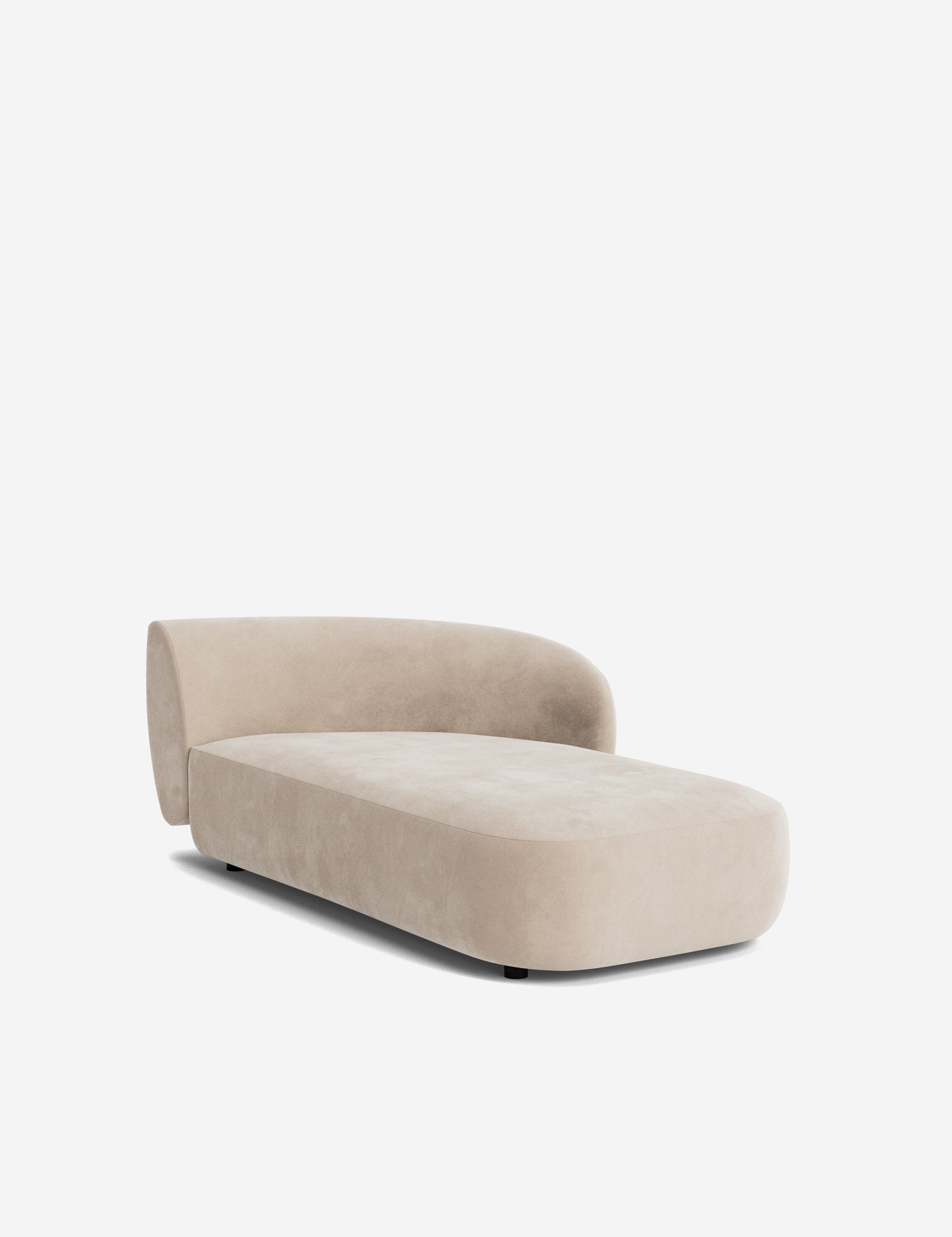 Lulu and Georgia Claret Modular Right Chaise - view 220