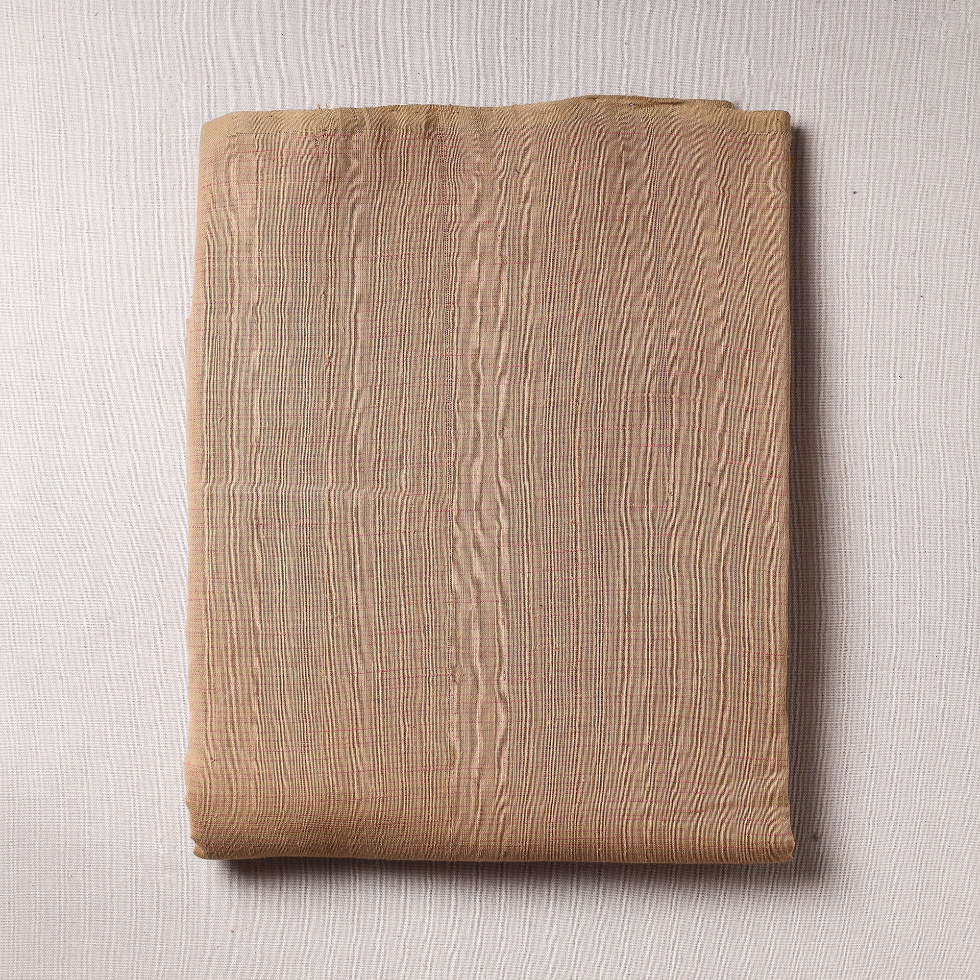 ITOKRI CRAFTS INITIATIVE Brown - Godavari Jamdani Pure Handloom Cotton Precut Fabric