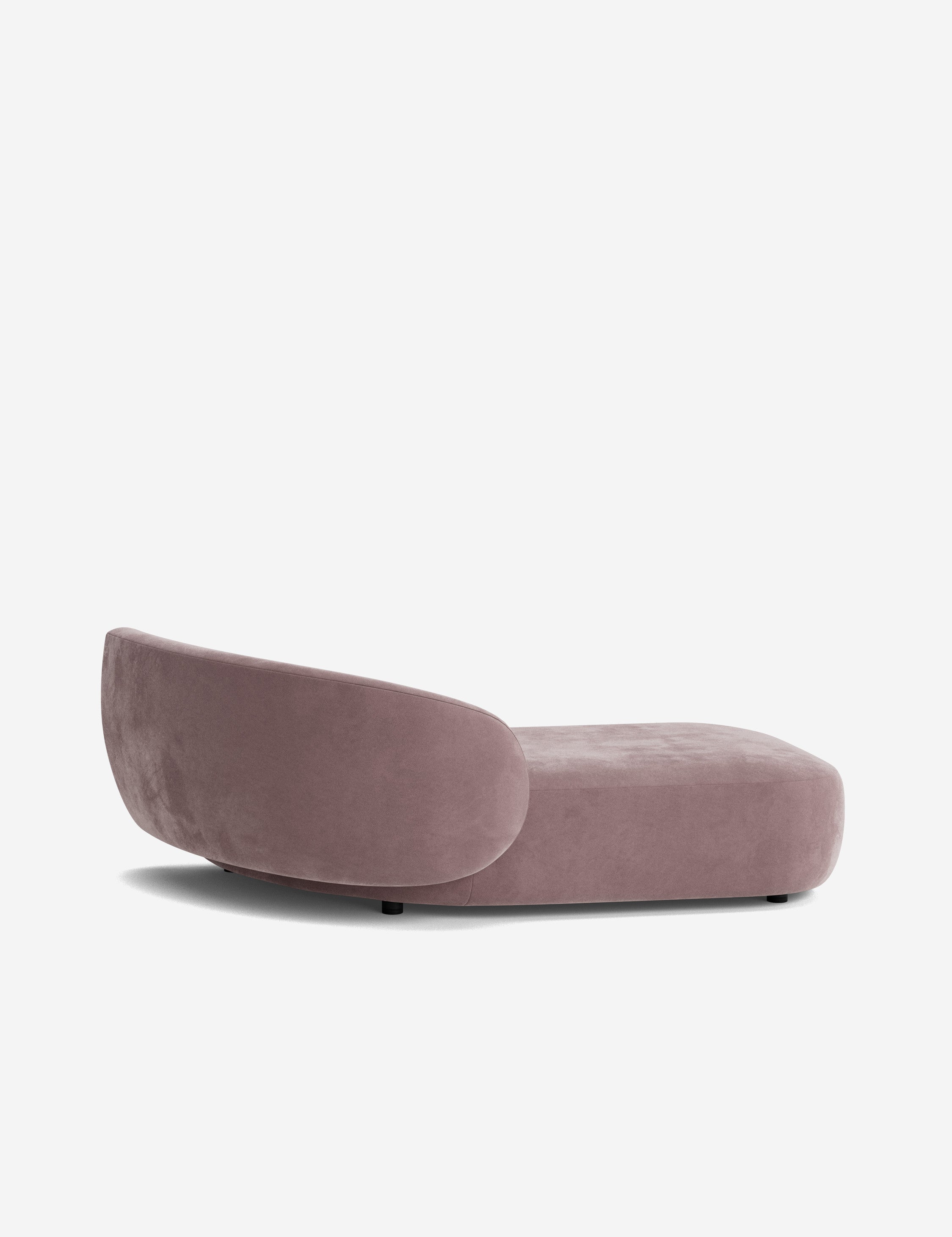 Lulu and Georgia Claret Modular Left Chaise - view 155