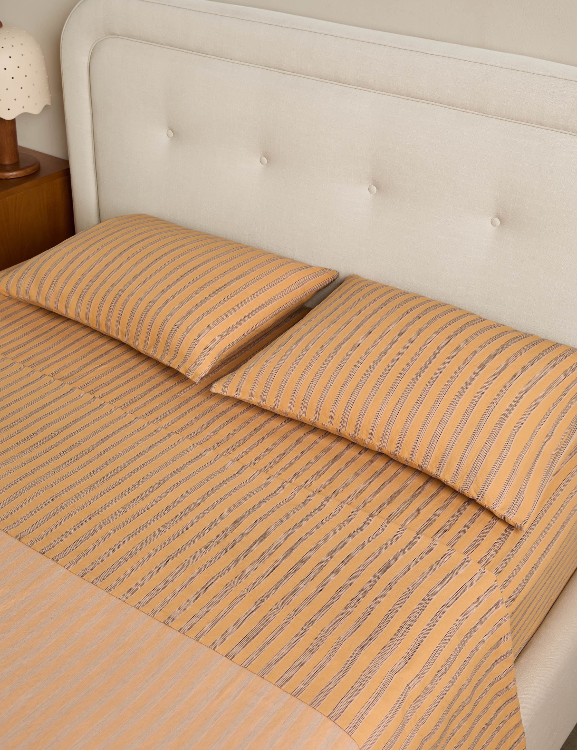 Lulu and Georgia Oja Linen Cotton Sheet Set by Sarah Sherman Samuel - view 2