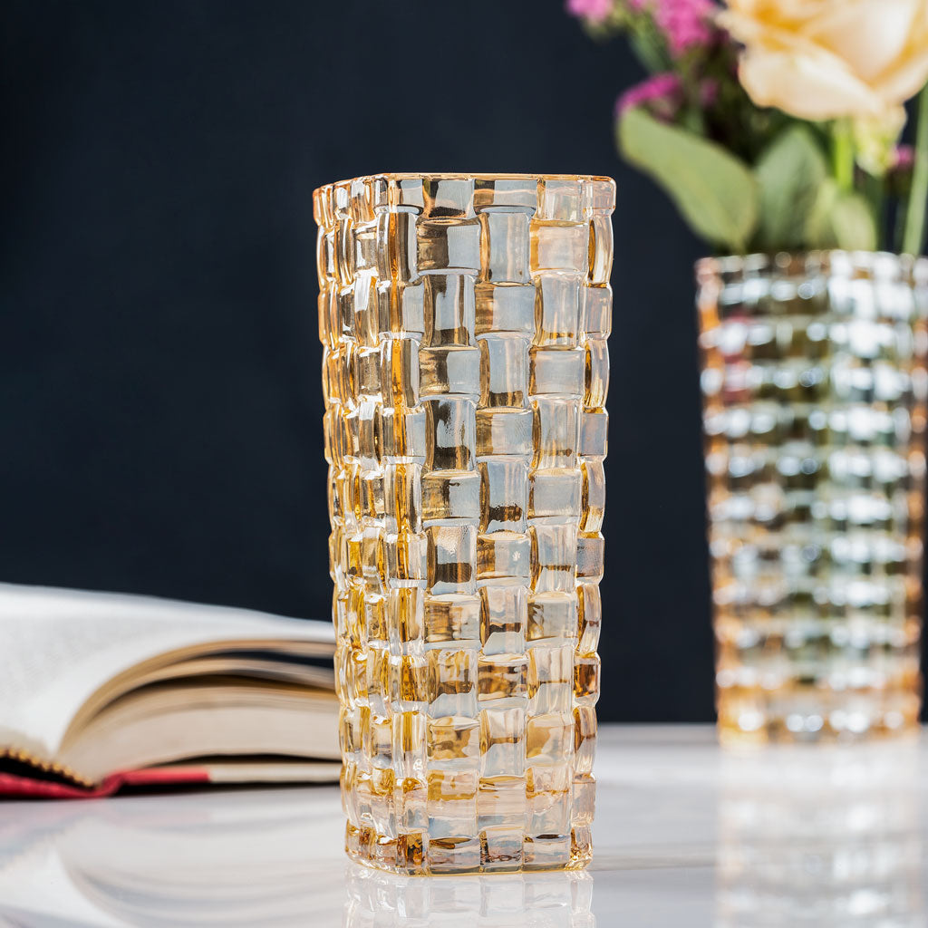 Cpensus Cube Style Glass Vase