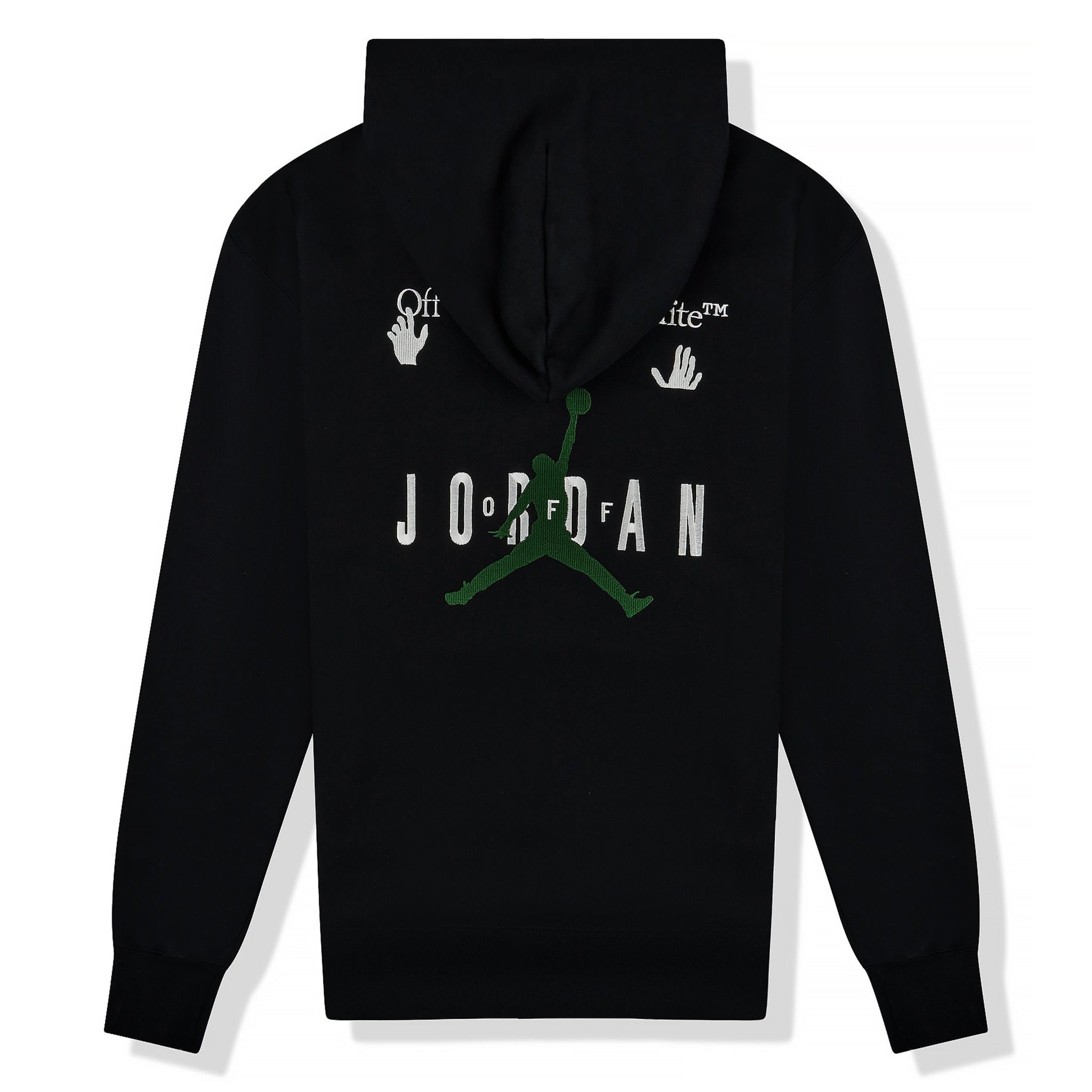 Preloved - Off-White x Jordan Black Hoodie (FW21) - view 2