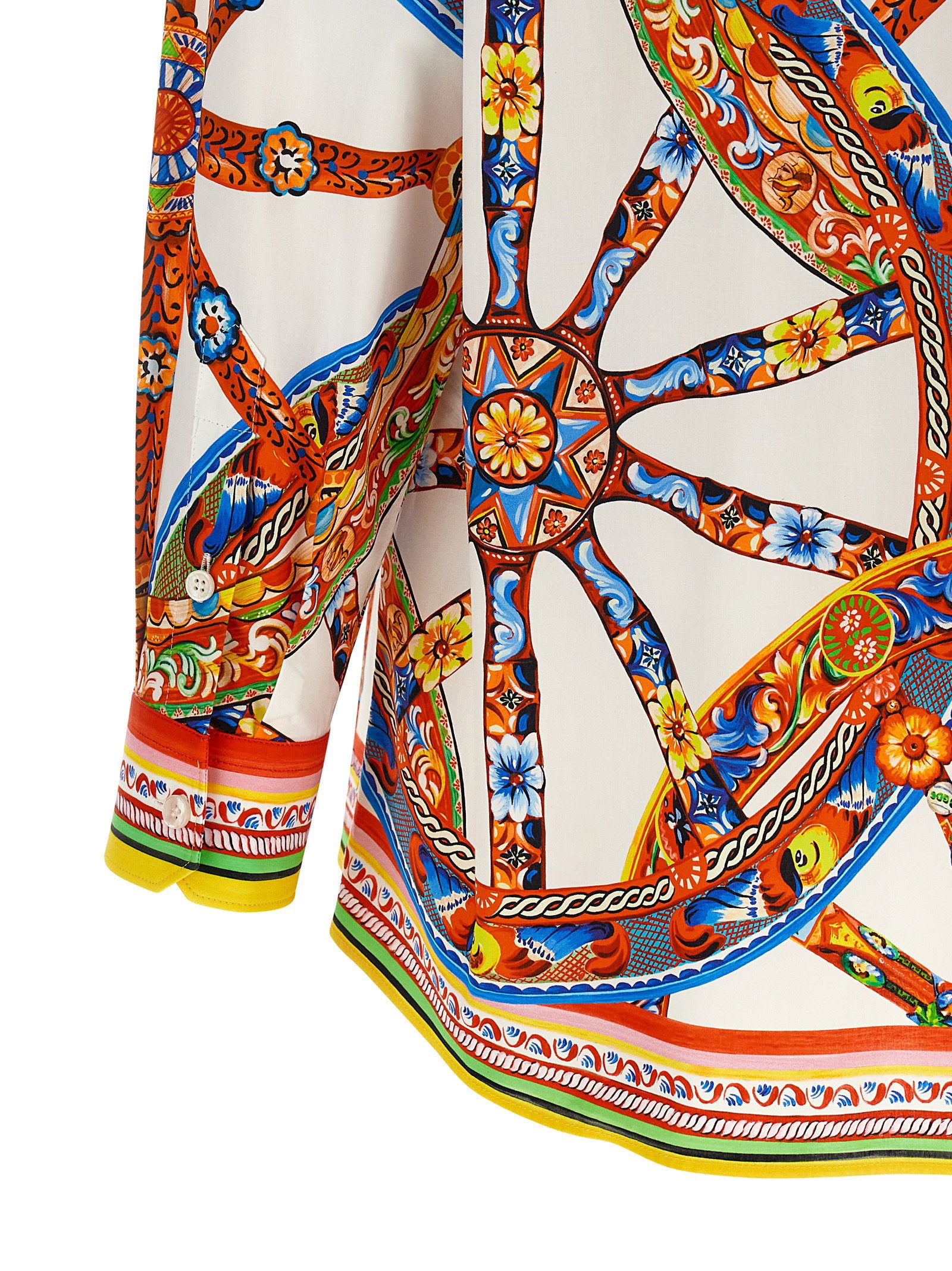 Dolce & Gabbana Carretto Shirt – 100% cotton - view 4