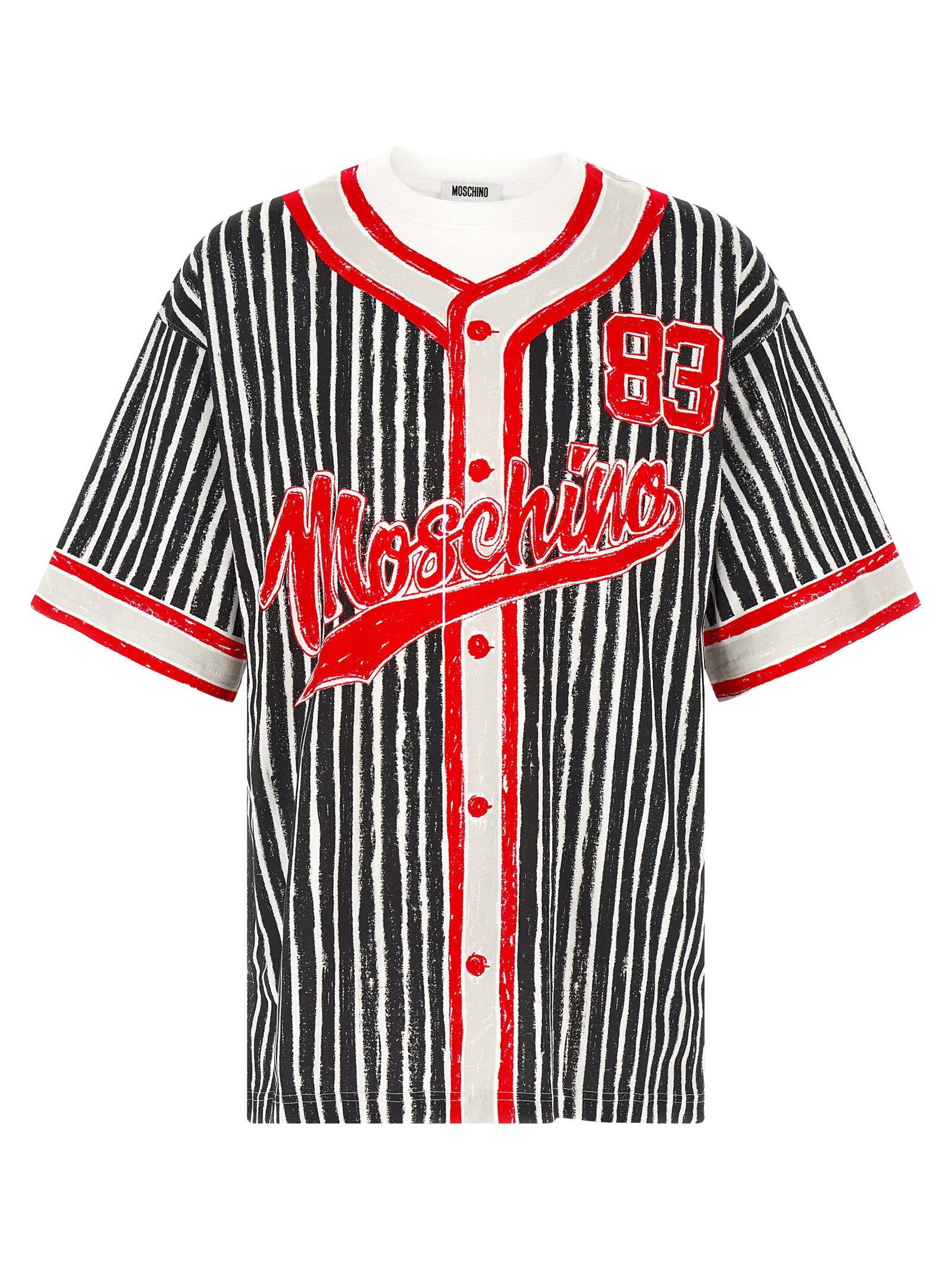 Moschino Trompe-lœil Print T-shirt – 100% cotton