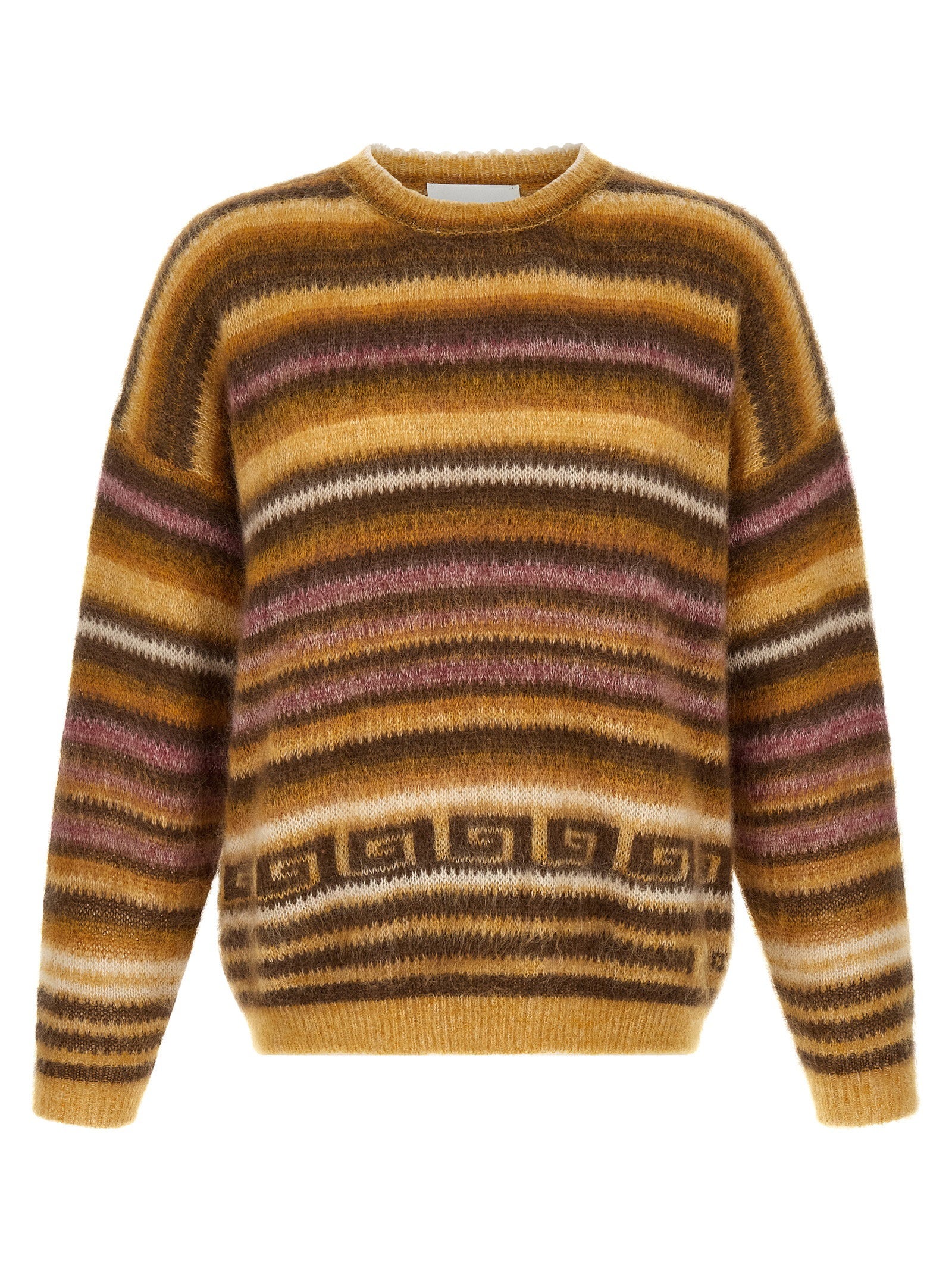Marant Crew-neck Sweater With Brushed Finish – 52% wv, 32% pa, 16% wo
