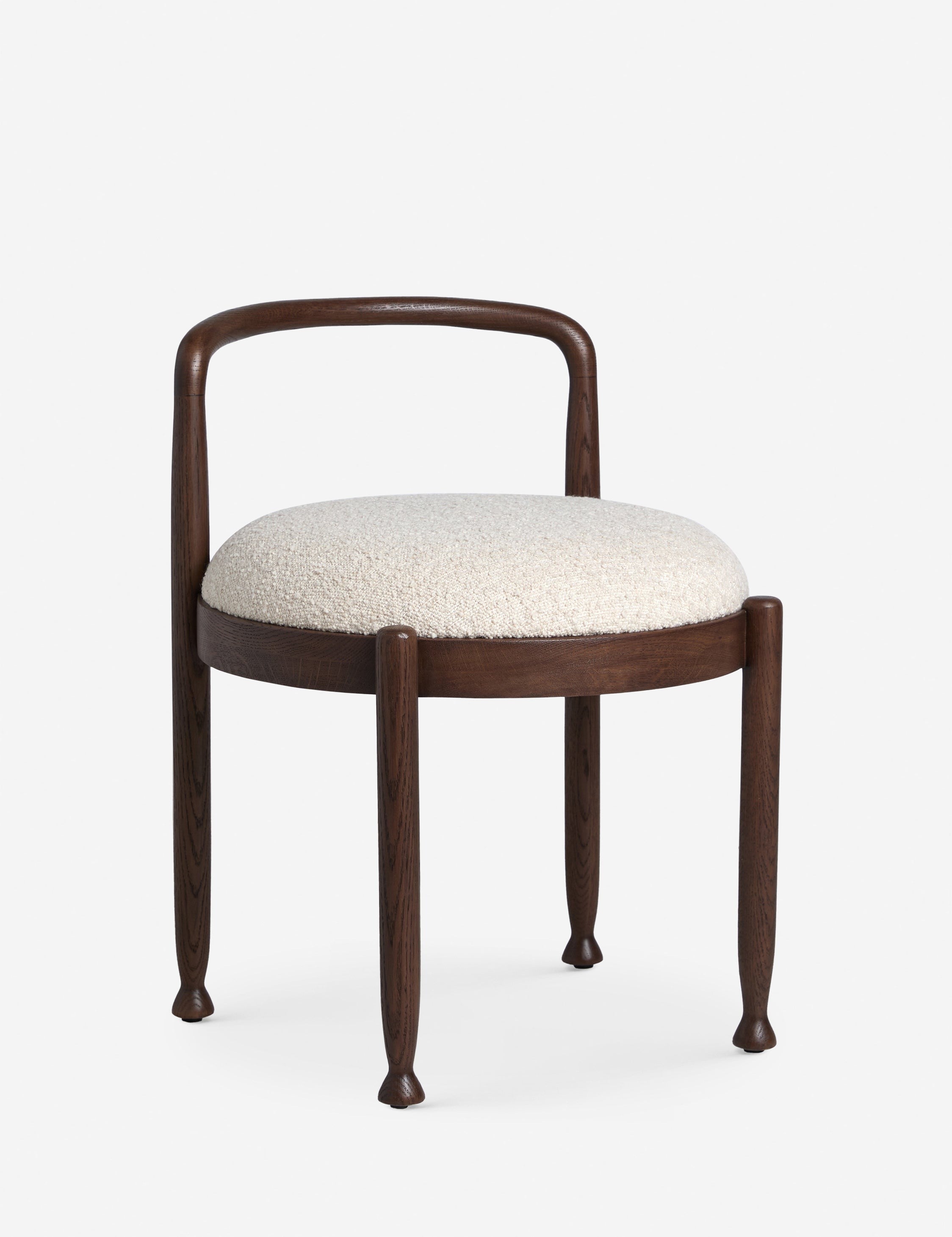 Lulu and Georgia Bassey Accent Chair – Taupe Boucle