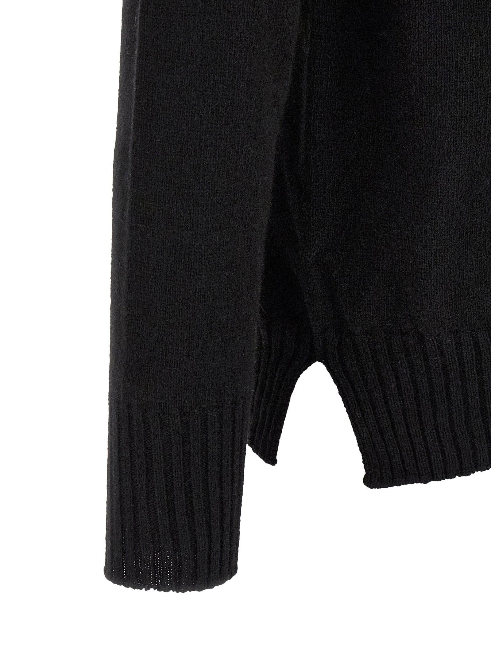 Ma'ry'ya High Neck Sweater With Slits - view 4