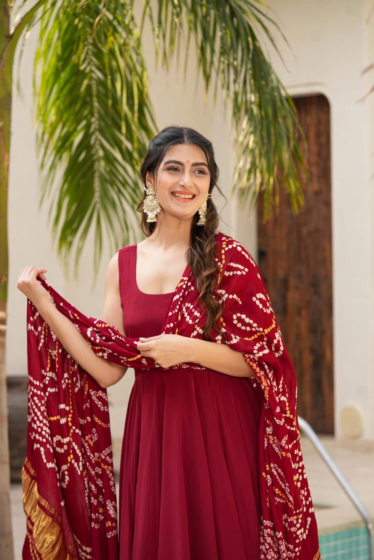 Idaho-o Rohini pure crepe suit set - view 5