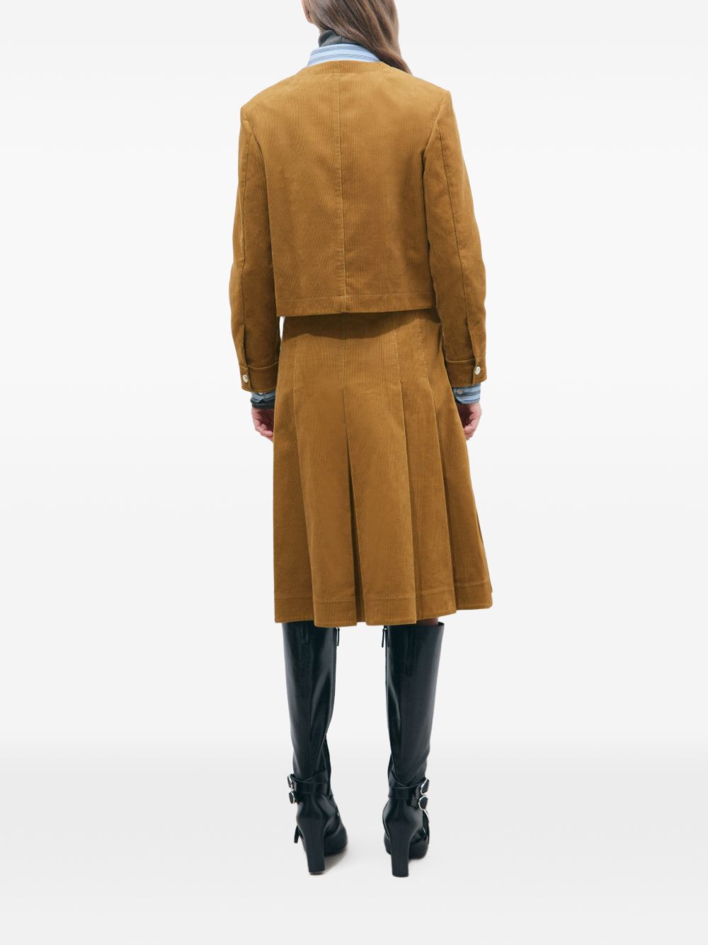 Tory Burch Jackets BROWN – Cotton 100% - view 4