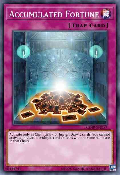 Yu-Gi-Oh! Accumulated Fortune - CDIP-EN057 - Common - 1st Edition