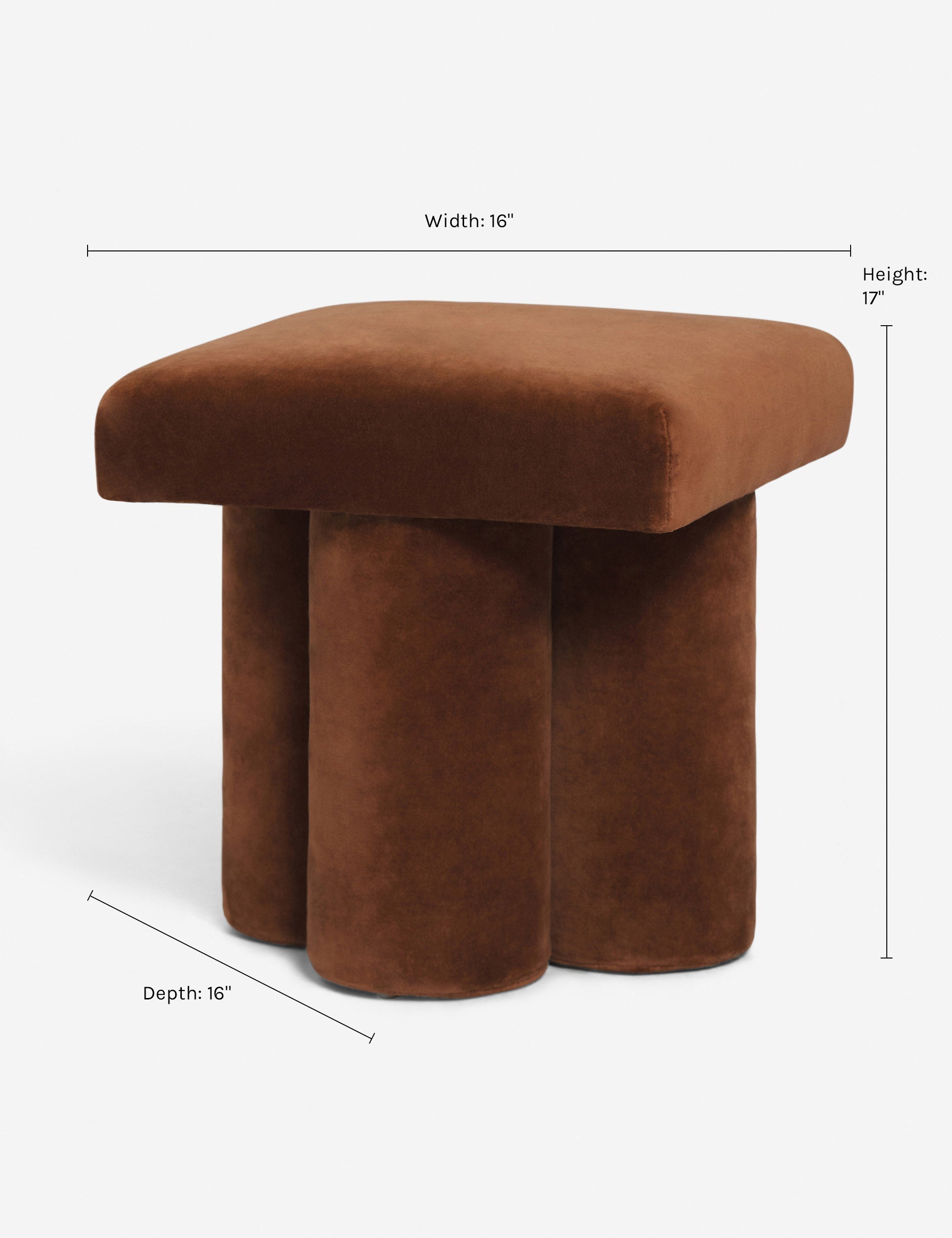 Lulu and Georgia Clover Stool by Sarah Sherman Samuel - view 16