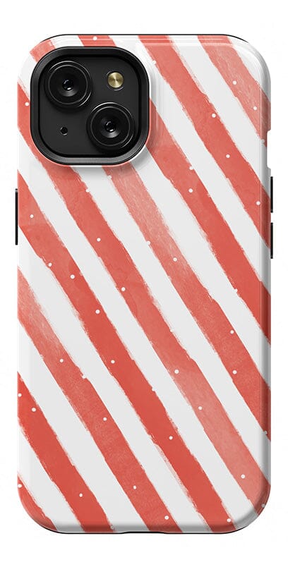 Casetry Candy Cane Lane | Peppermint Stripes Case - view 4