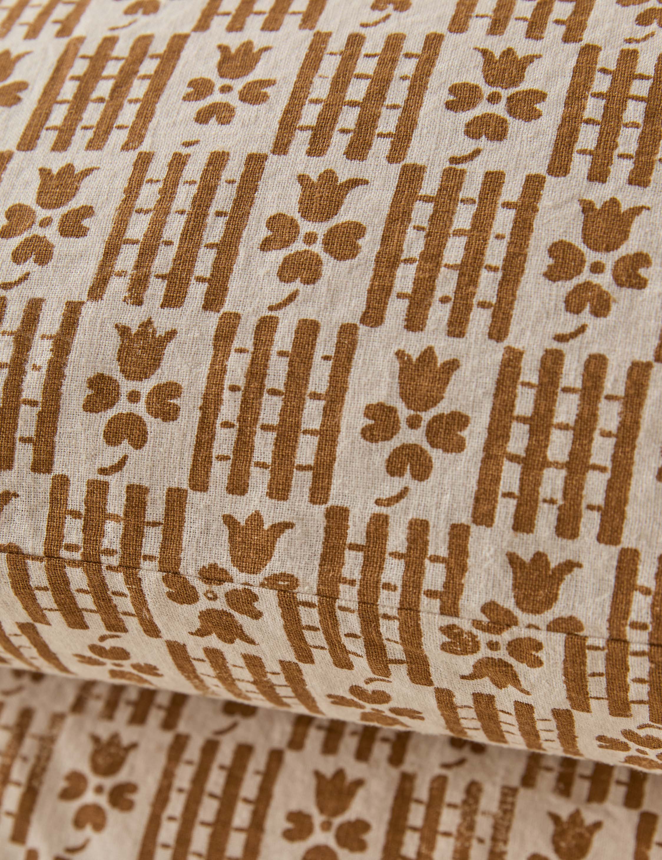Lulu and Georgia Hedra Linen Cotton Pillowcase Set - view 5
