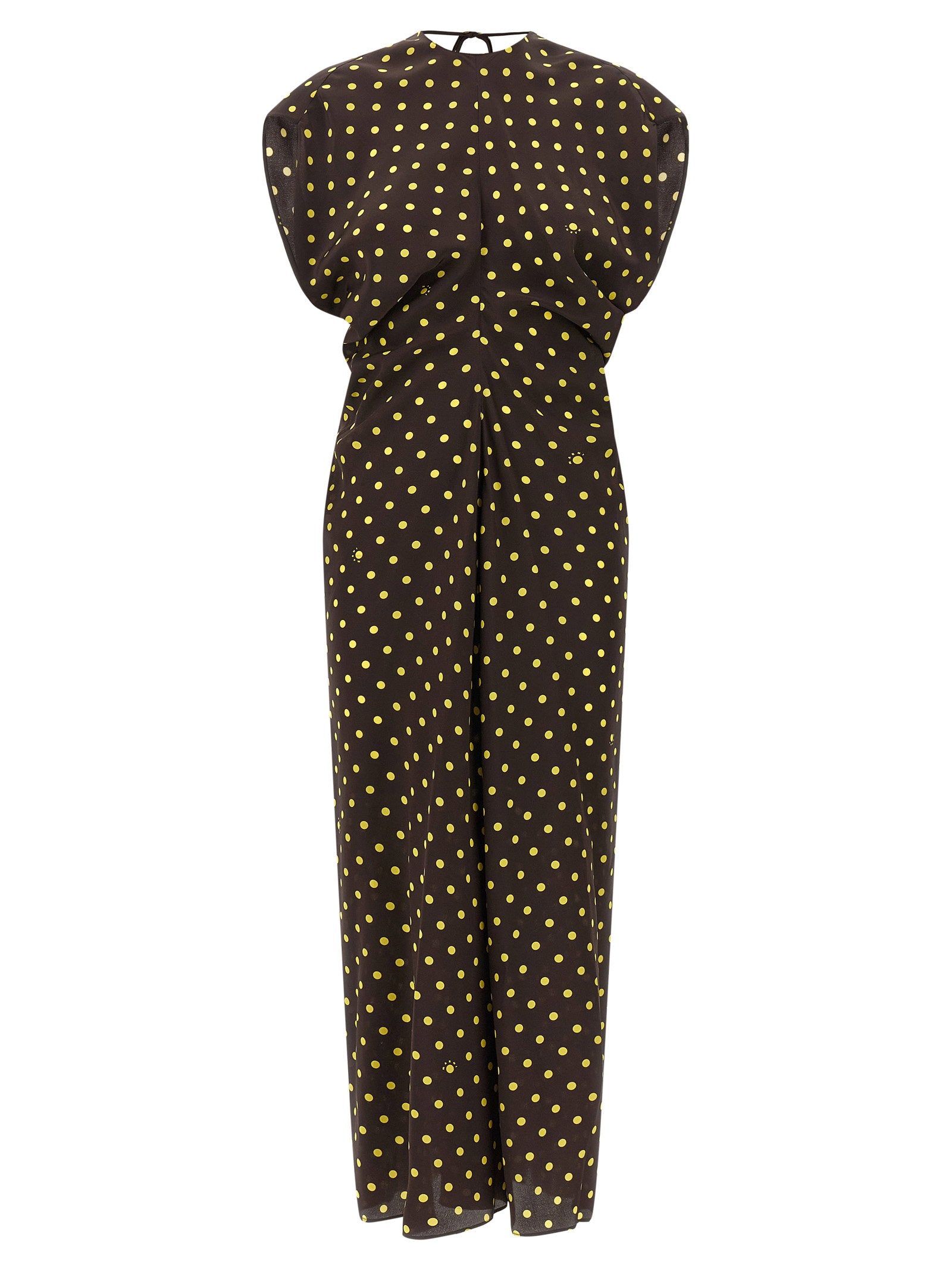 Marni Polka Rhythm Dress – 53% silk, 47% polyamide