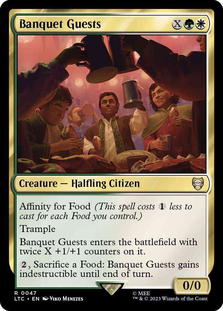 Banquet guests 47 – Magic Banquet Guests [47] [The Lord of the Rings: Tales of Middle-earth: Commander] [Non-Foil]