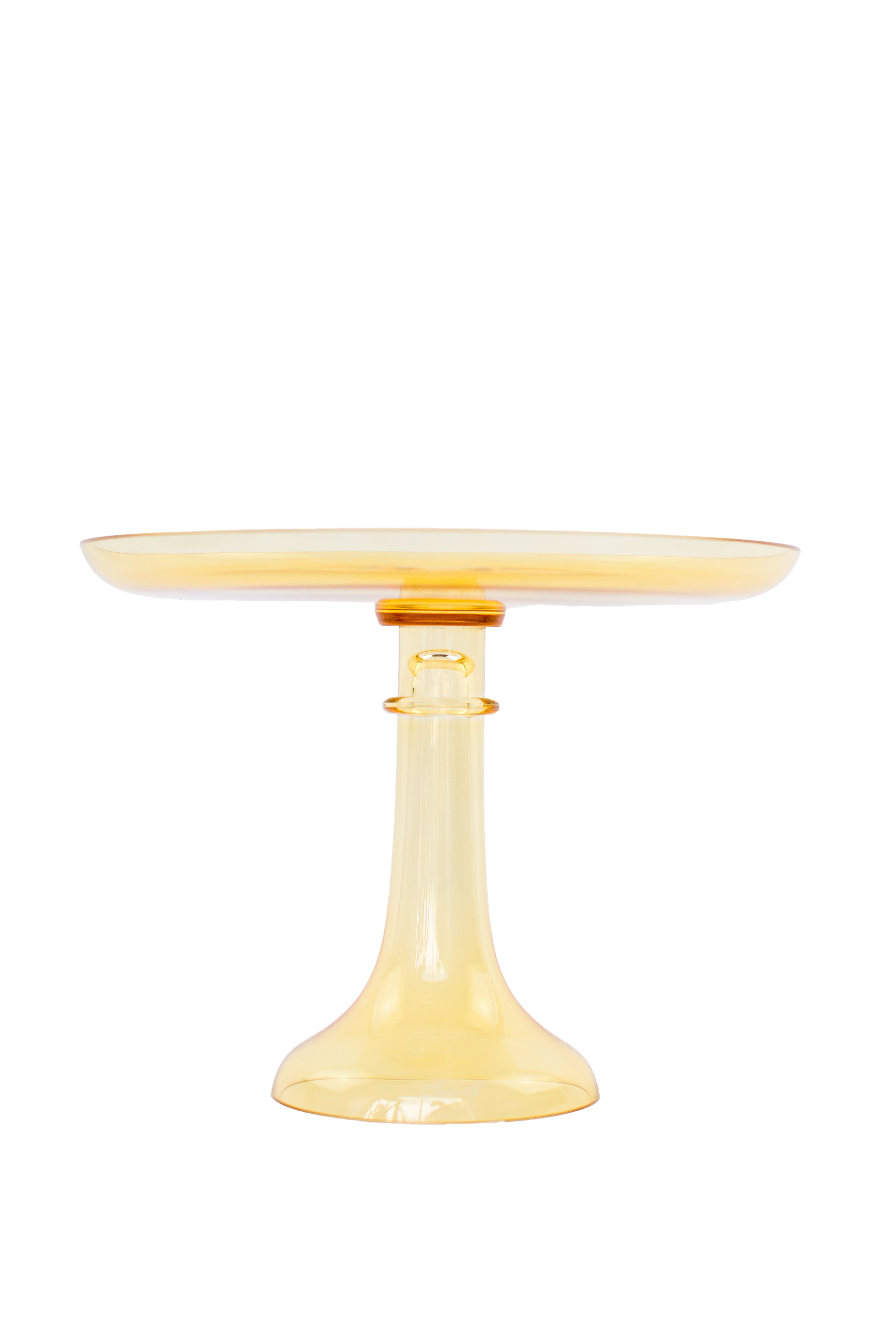 Estelle Colored Glass Estelle Cake Stand {Yellow} - view 3