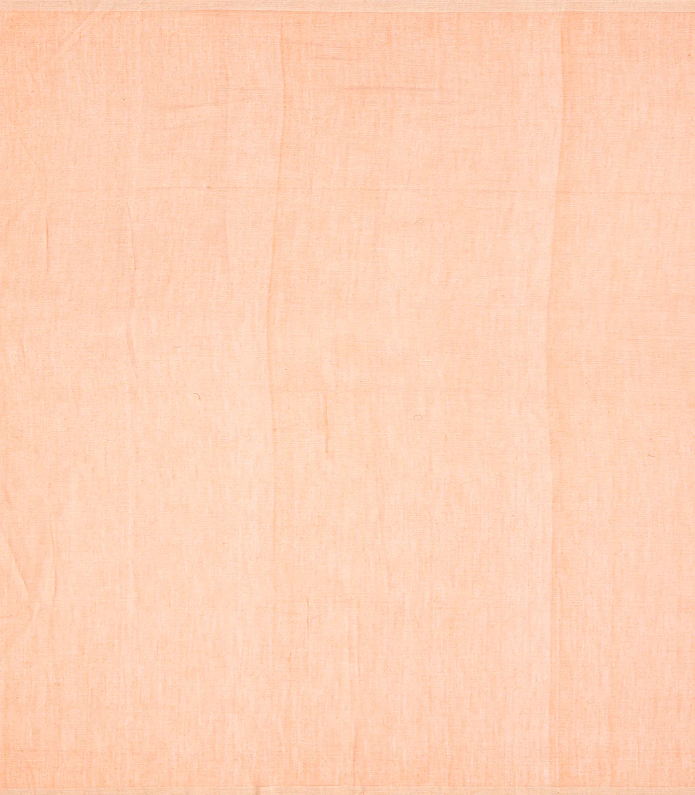 RmKV Light Peach Handloom Dhakai Cotton Saree With Floral Motifs-Light Peach - view 4