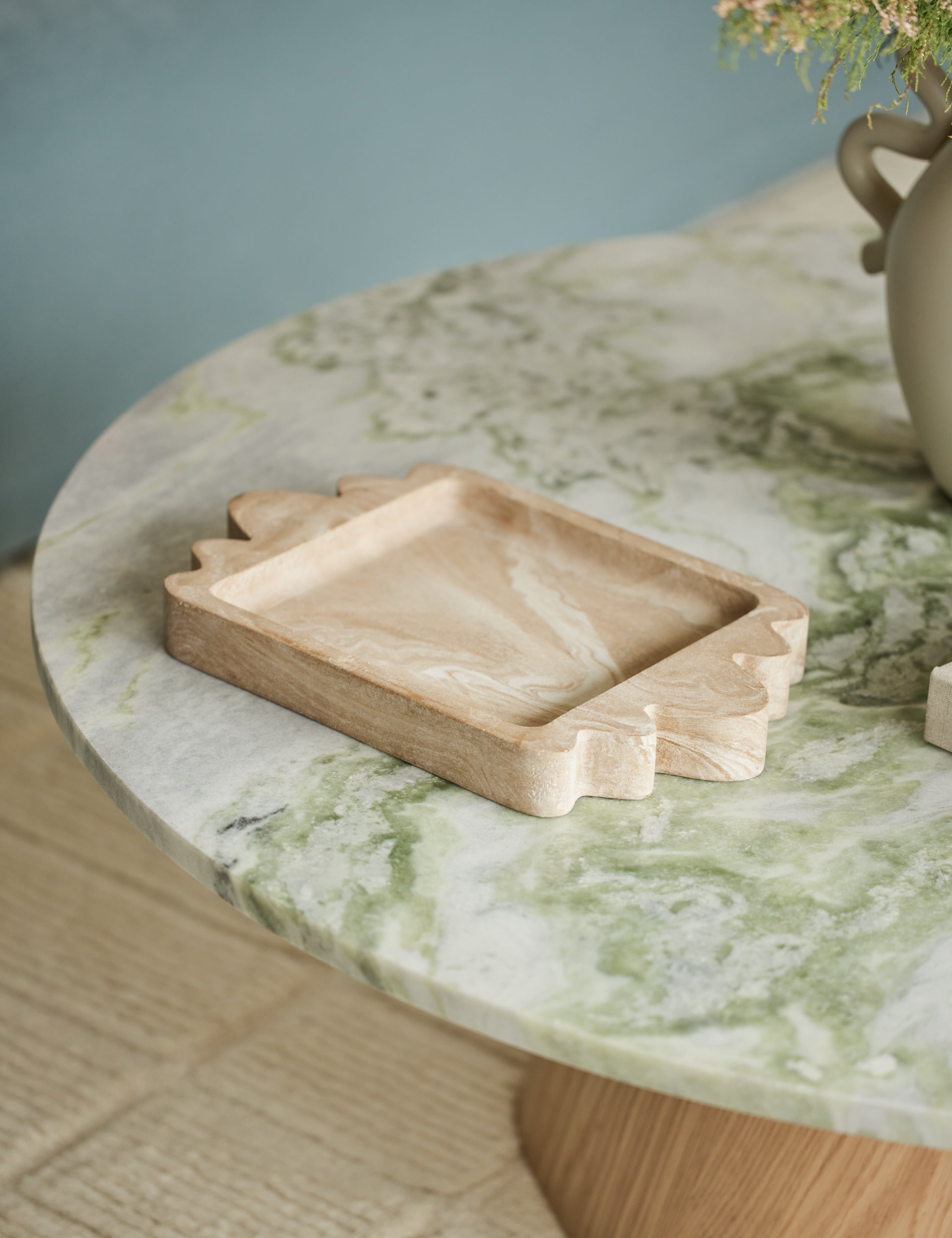 Lulu and Georgia Melona Tray – Travertine - view 2