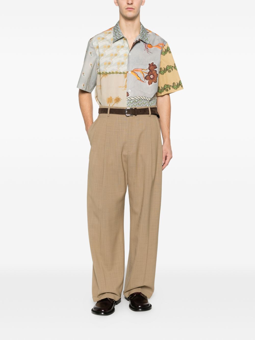 Paul Smith Printed cotton shirt – 100% COTTON - view 3