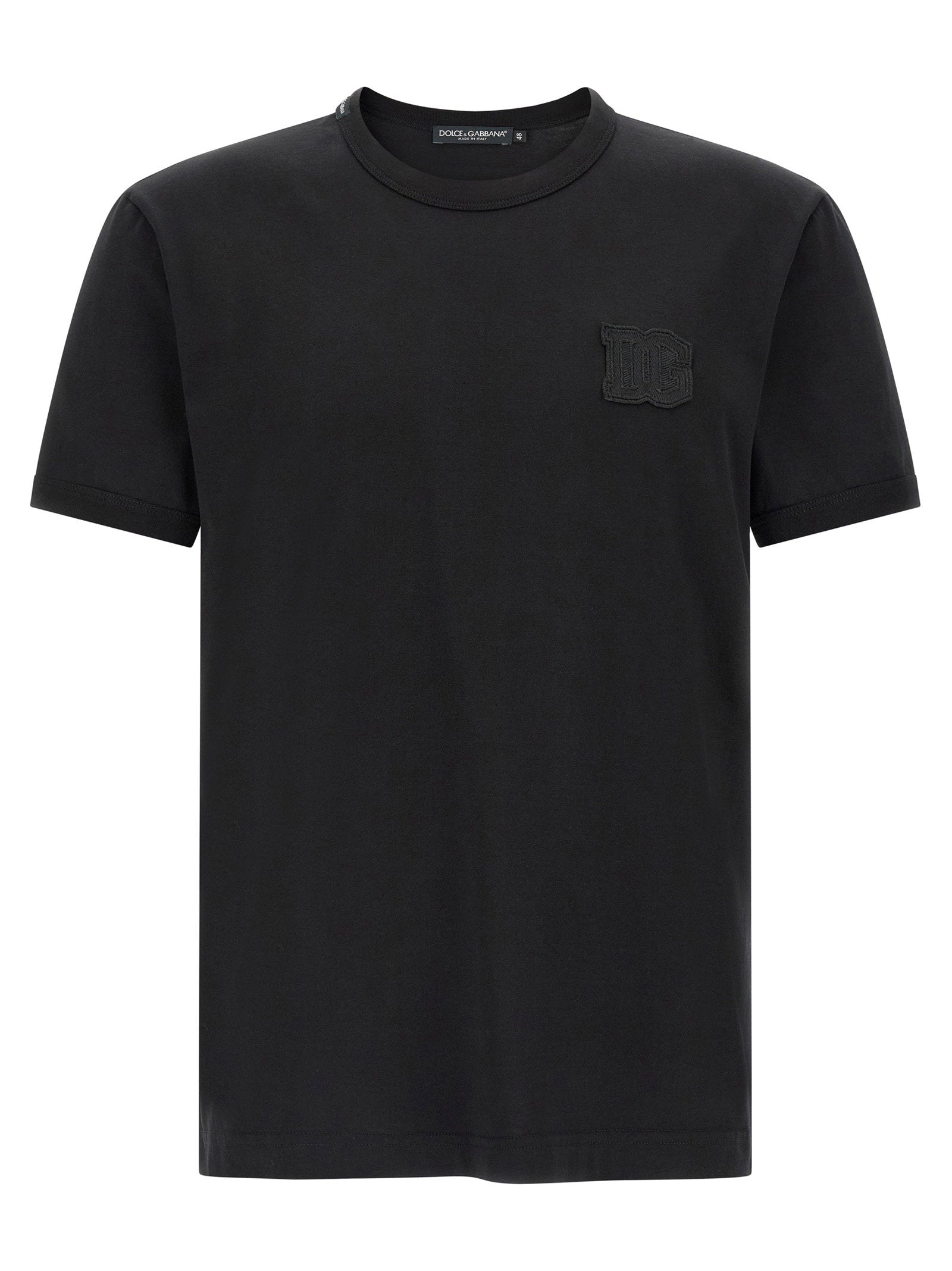 Dolce & Gabbana Dg Patch T-shirt – 100% cotton