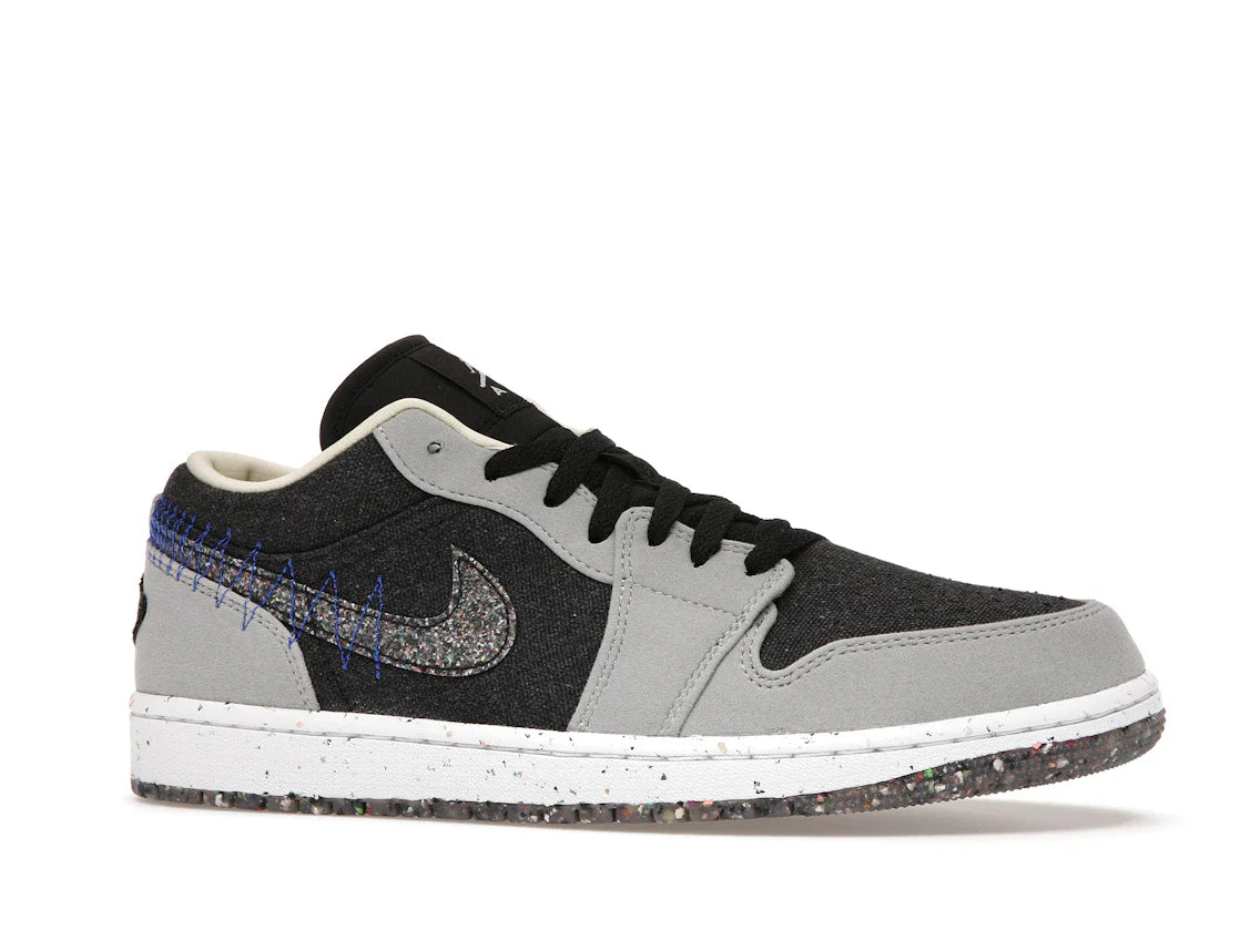 Nike Air Jordan 1 Low 'Crater Black Grey' – Gray - view 2