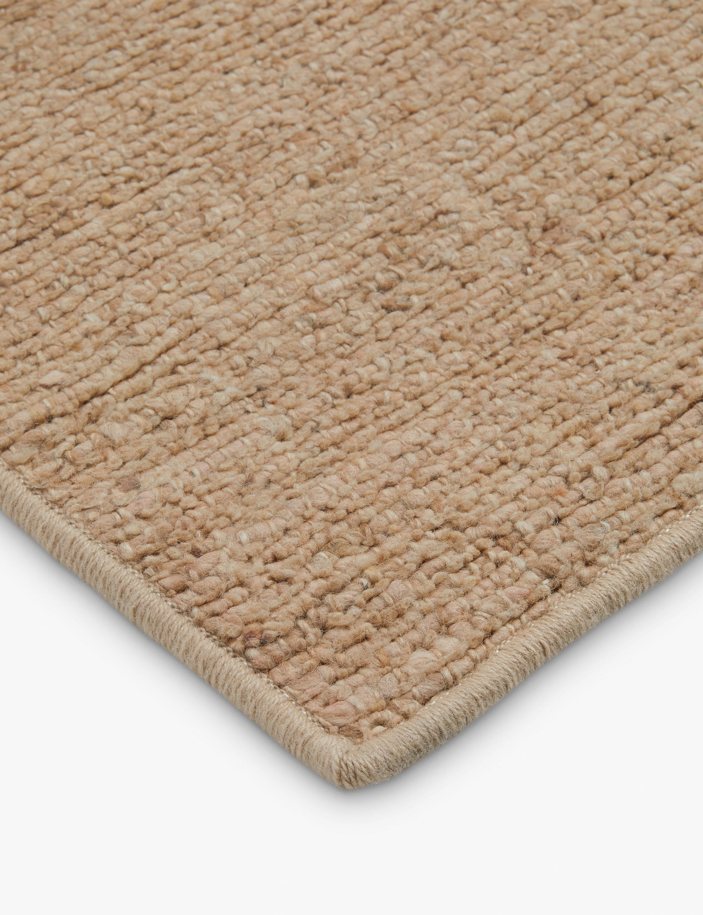 Lulu and Georgia Custom Barco Hand-Loomed Wool Rug, Cognac