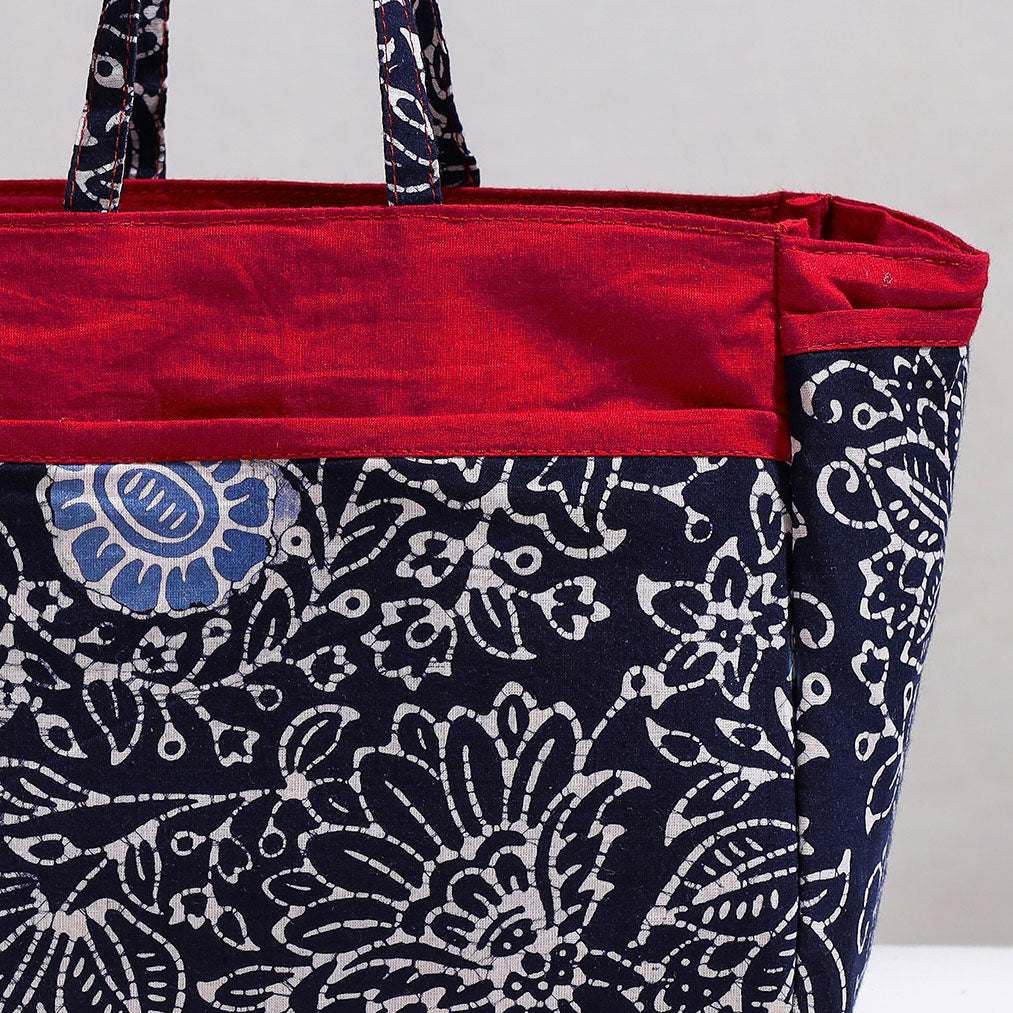 NOORI BAZAR Black - Handmade Cotton Multipurpose Cosmetic/Toiletry Bag - view 2
