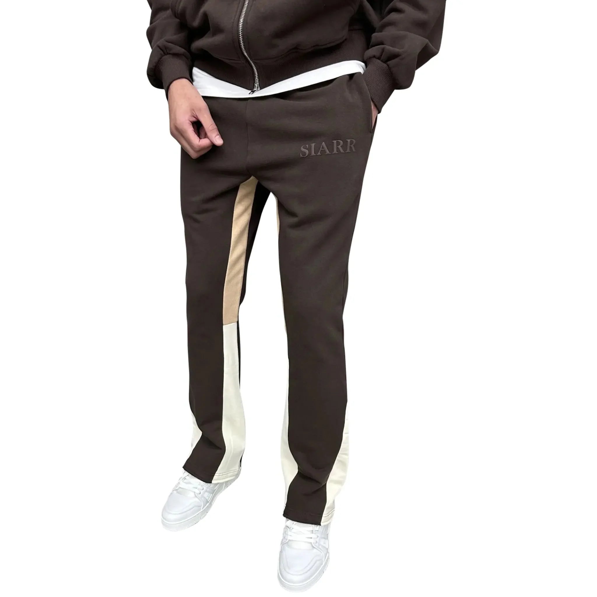 SIARR Brown Flared Joggers - view 2