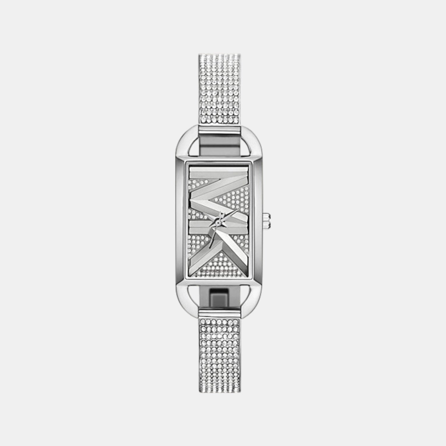 Michael Kors Empire Women Quartz Silver Dial Analog Stainless Steel Watch MK4841