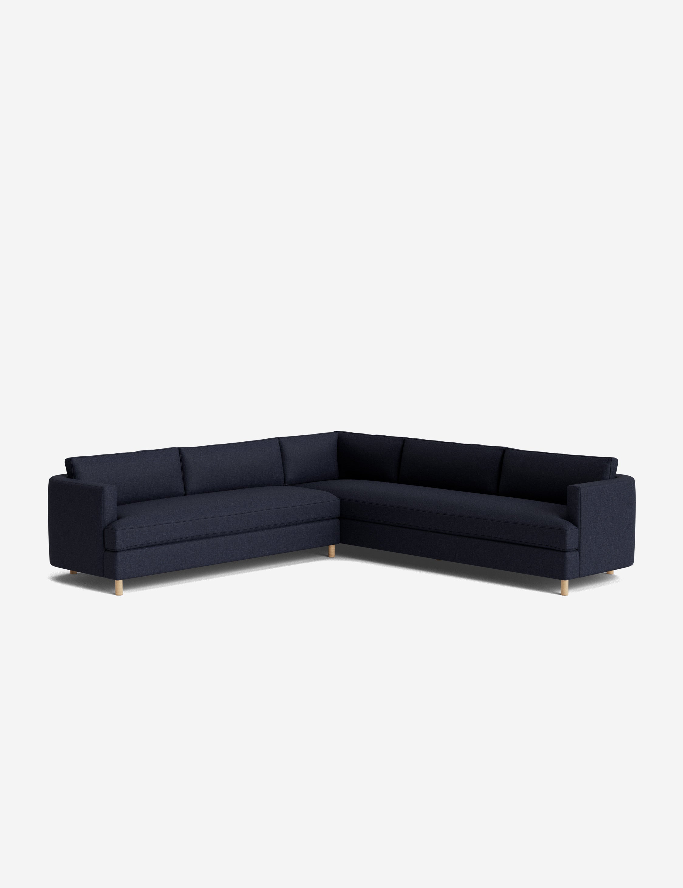Lulu and Georgia Belmont Corner Sectional Sofa by Ginny Macdonald - view 51