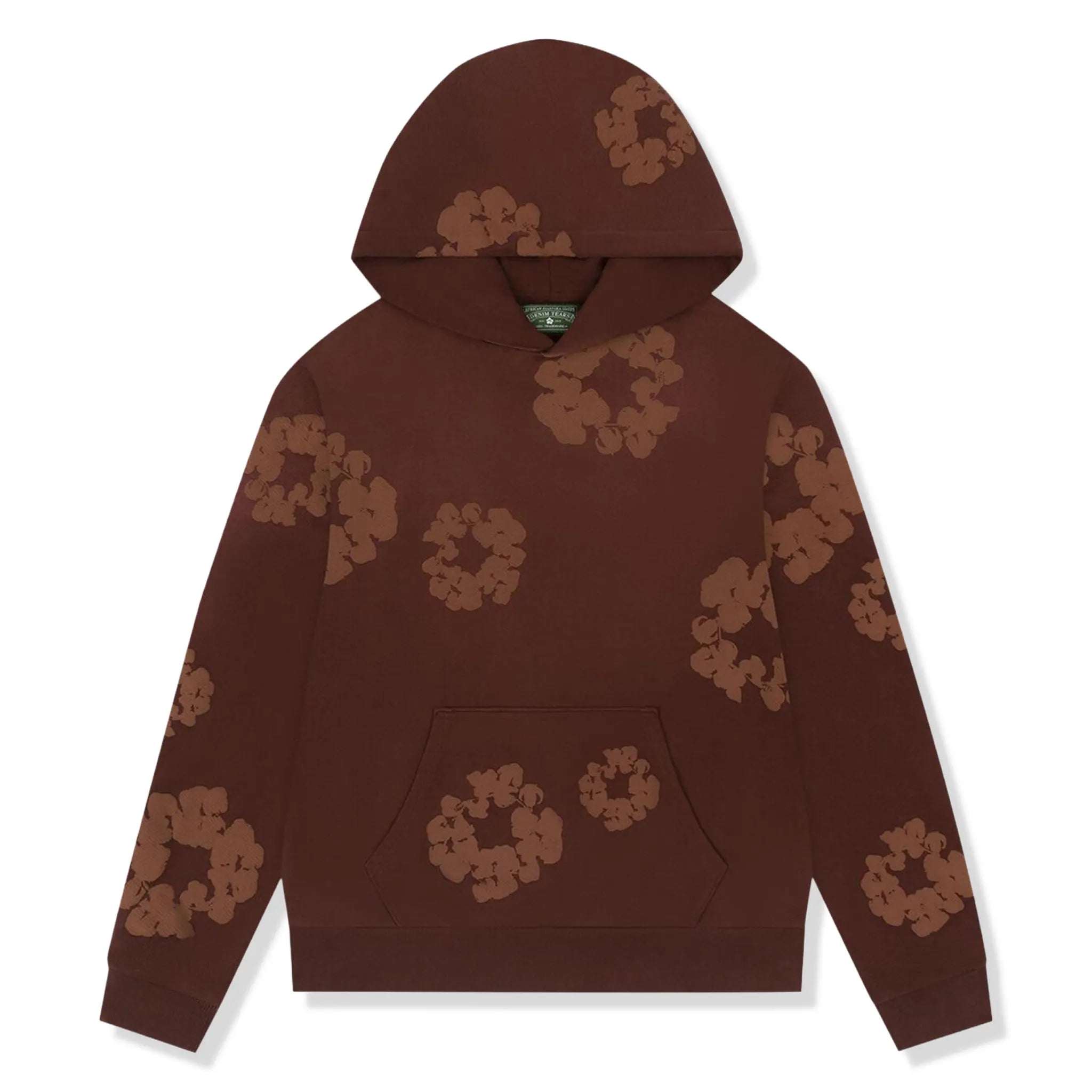 Denim Tears Cotton Wreath Brown Monochrome Hoodie