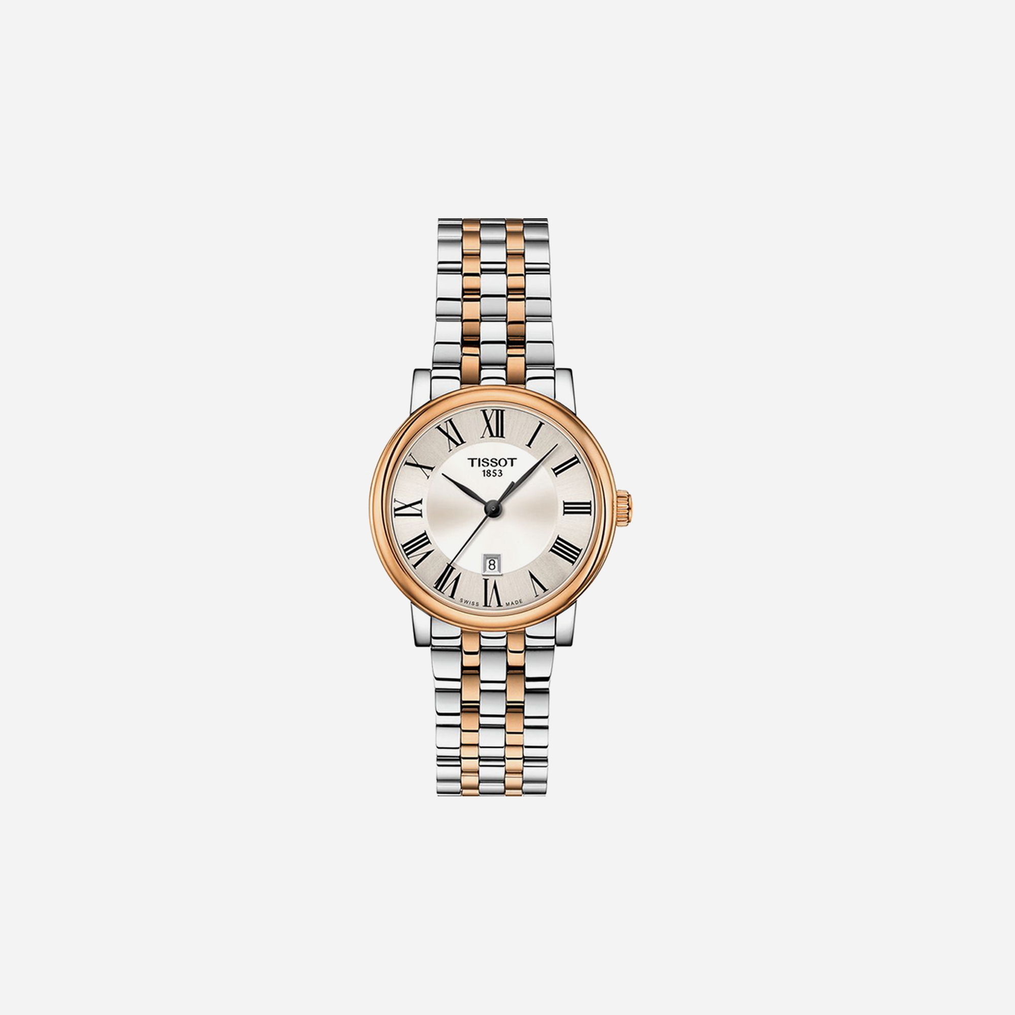 Tissot Carson Premium Lady Two-Tone Silver Dial 30mm