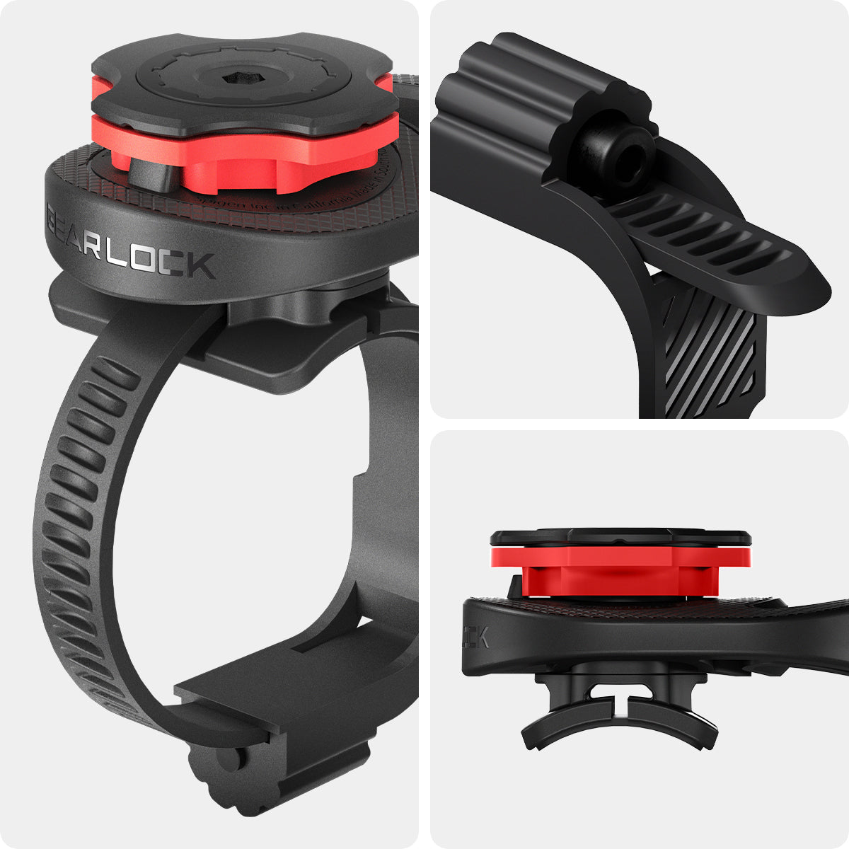 Gearlock MS100 Bike Mount Stem / Handlebar – Black - view 12