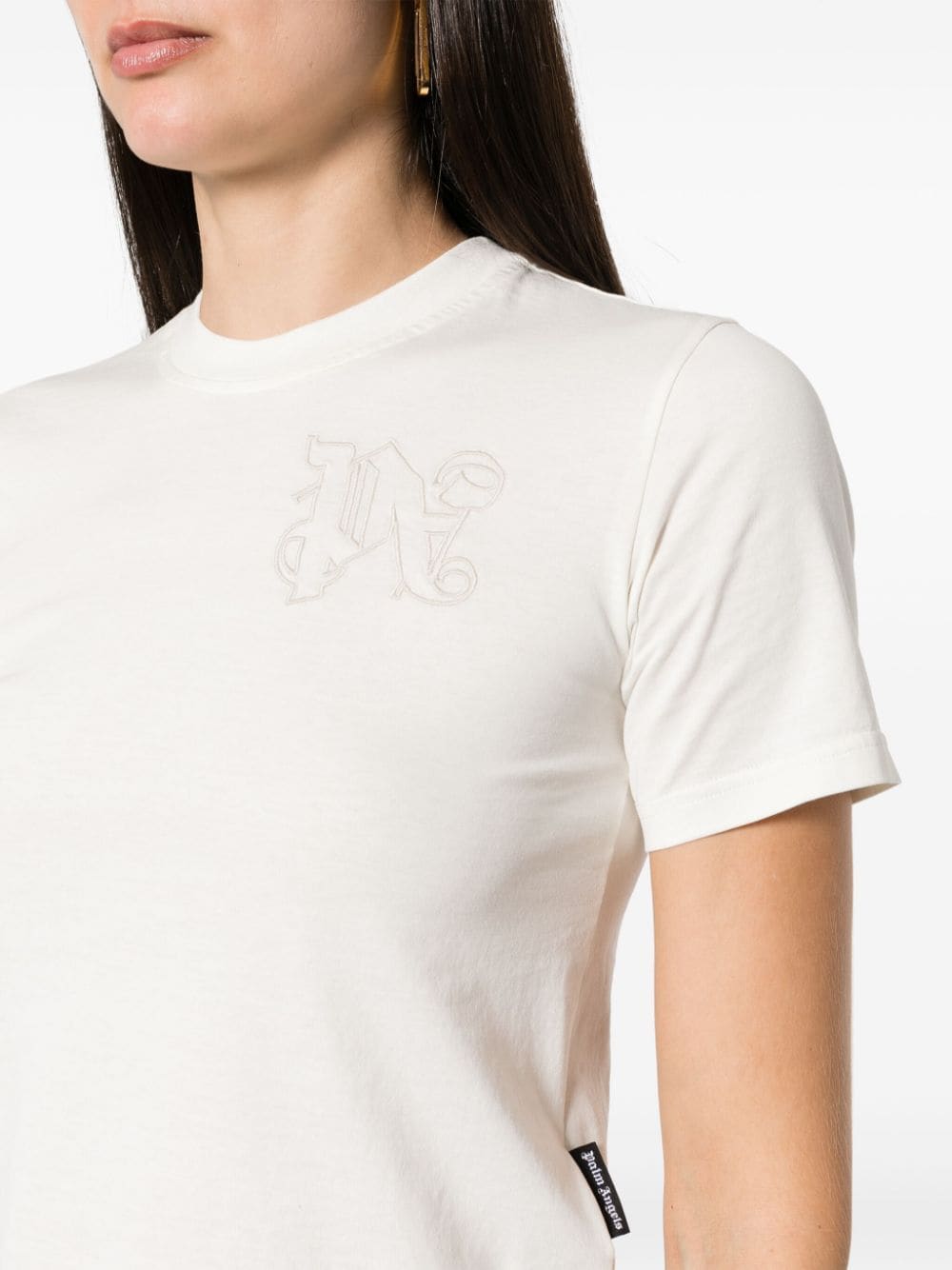 Palm Angels Logo cotton t-shirt - view 5