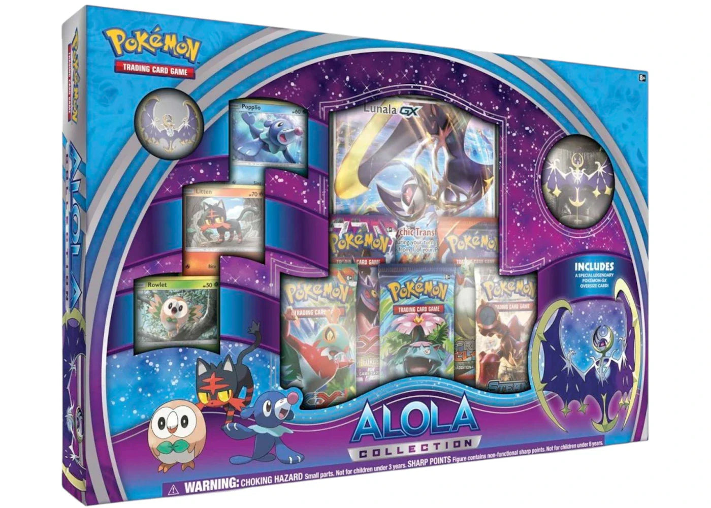 Sun moon alola – 2016 Pokémon Sun & Moon Alola Collection Lunala Box