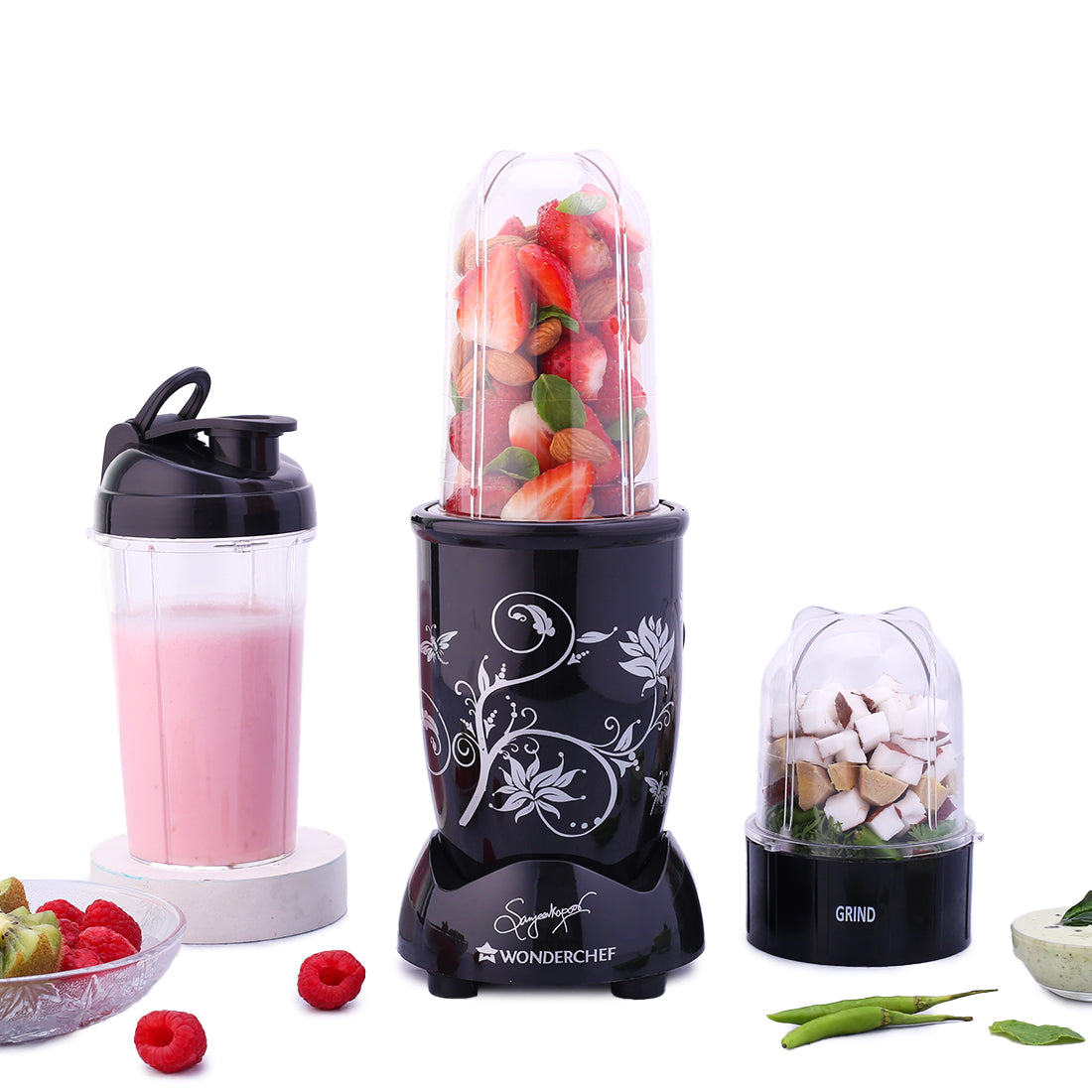 Wonderchef Nutri-blend Mixer Grinder Blender, Smoothie Maker,