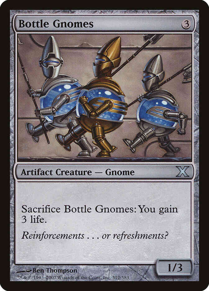 Bottle gnomes 312 – Magic Bottle Gnomes [312] [Tenth Edition] [Non-Foil]