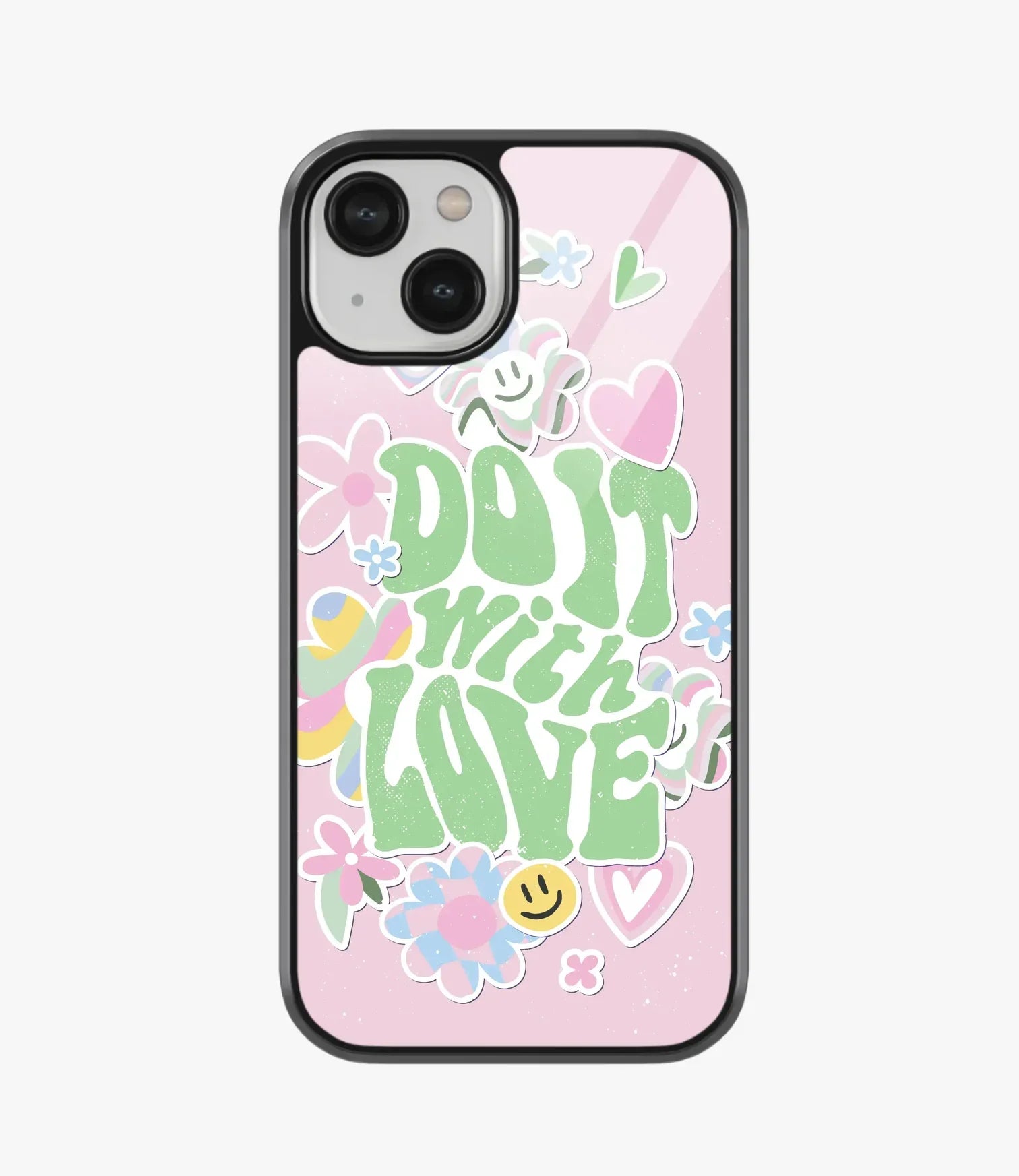 The Case Company Do It With Love Glass Case for iPhone 15 Plus
