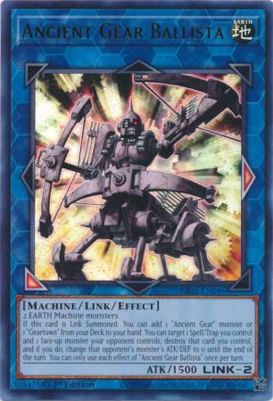 Yu-Gi-Oh! Ancient Gear Ballista - RA03-EN046 - Super Rare - 1st Edition